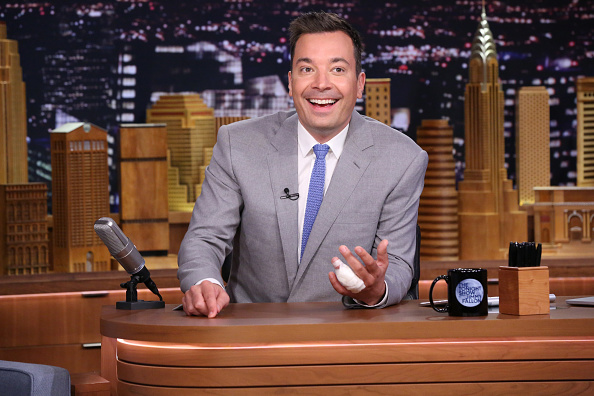 Jimmy Fallon on "The Tonight Show Starring Jimmy Fallon" on July 20, 2015.