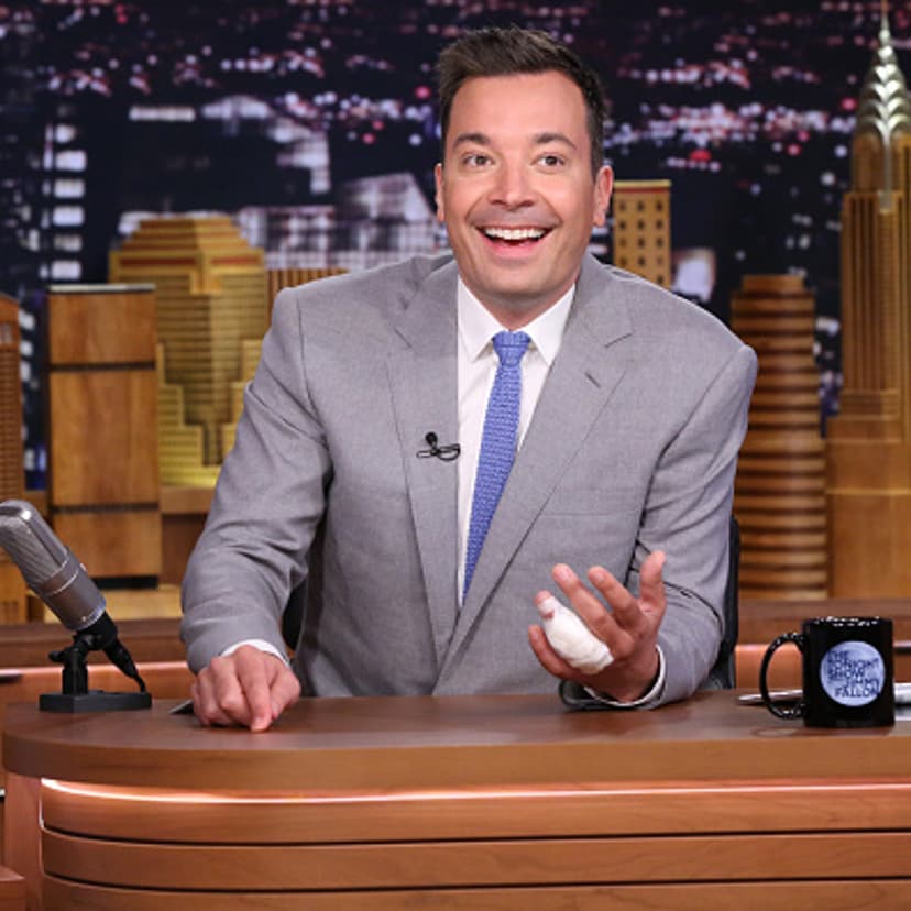 Jimmy Fallon on "The Tonight Show Starring Jimmy Fallon" on July 20, 2015.