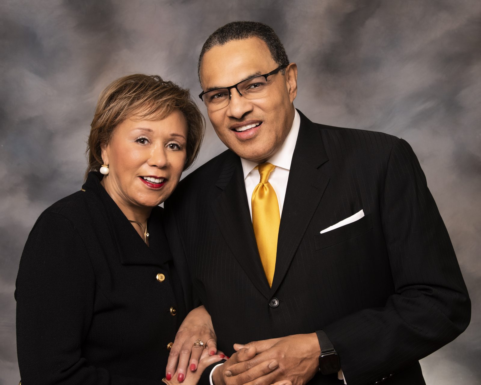 Jacqueline Hrabowski and Freeman A. Hrabowski III, who both volunteered for Phase 3 trials of Moderna's COIVID-19 vaccine. 