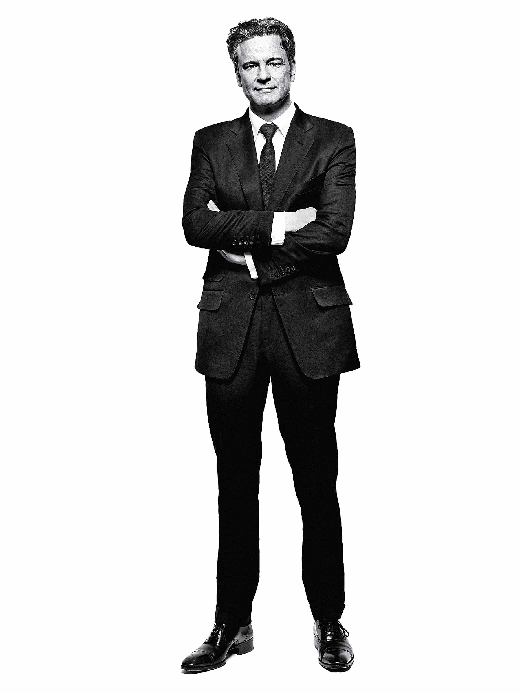 Colin Firth Portrait by Peter Hapak for TIME Magazine Academy Award Winner Actor The Railway Man