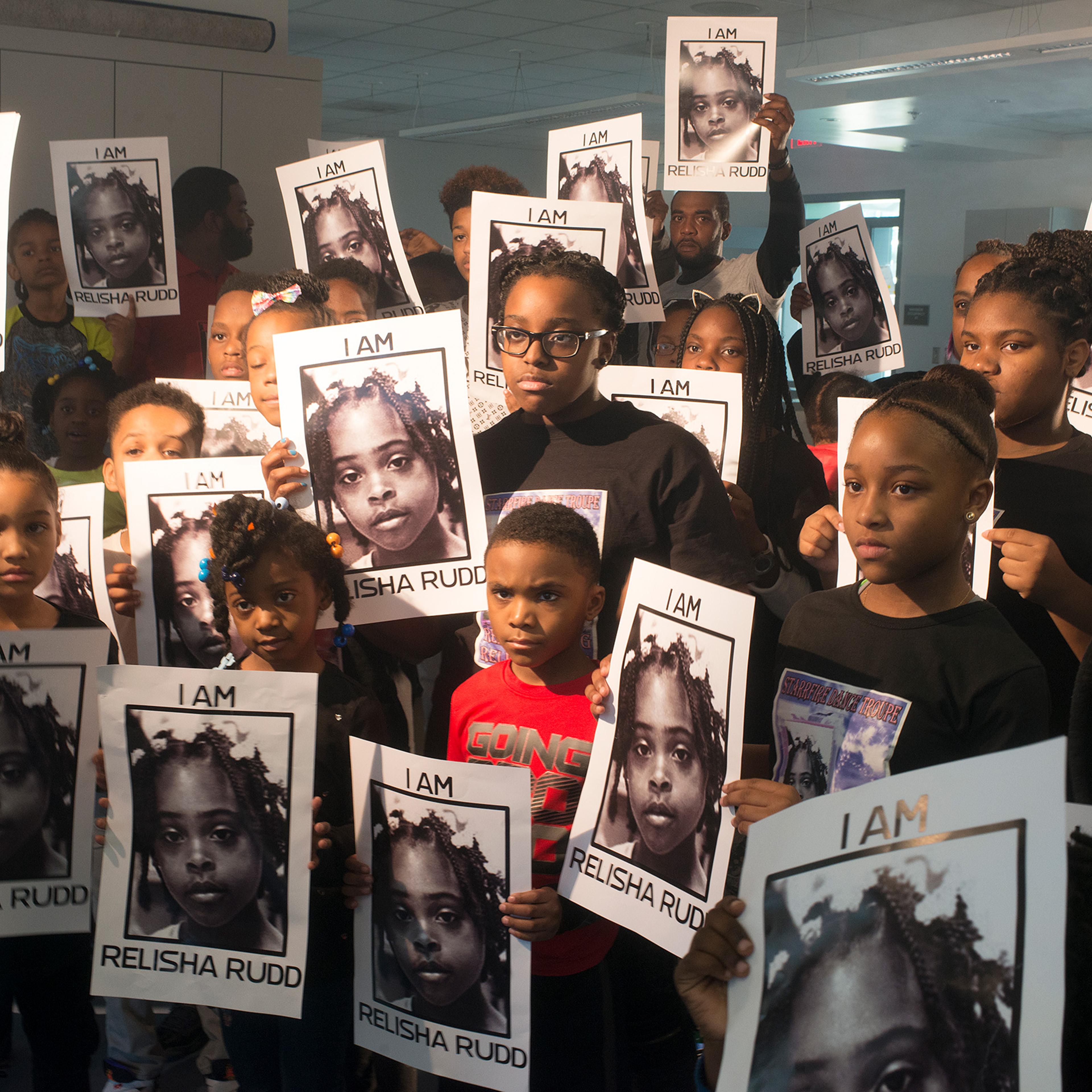 Community members participate in a remembrance celebration of Relisha Rudd at the Deanwood Recreation Center in Washington, D.C. on Feb. 27, 2016.