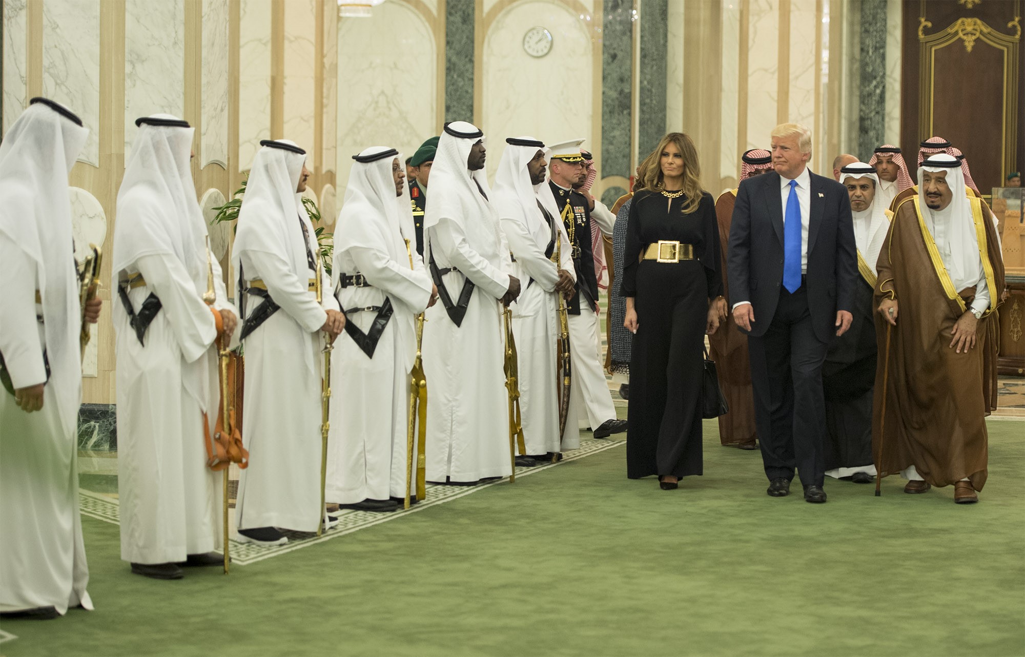 U.S. President Trump in Saudi Arabia for 1st visit abroad
