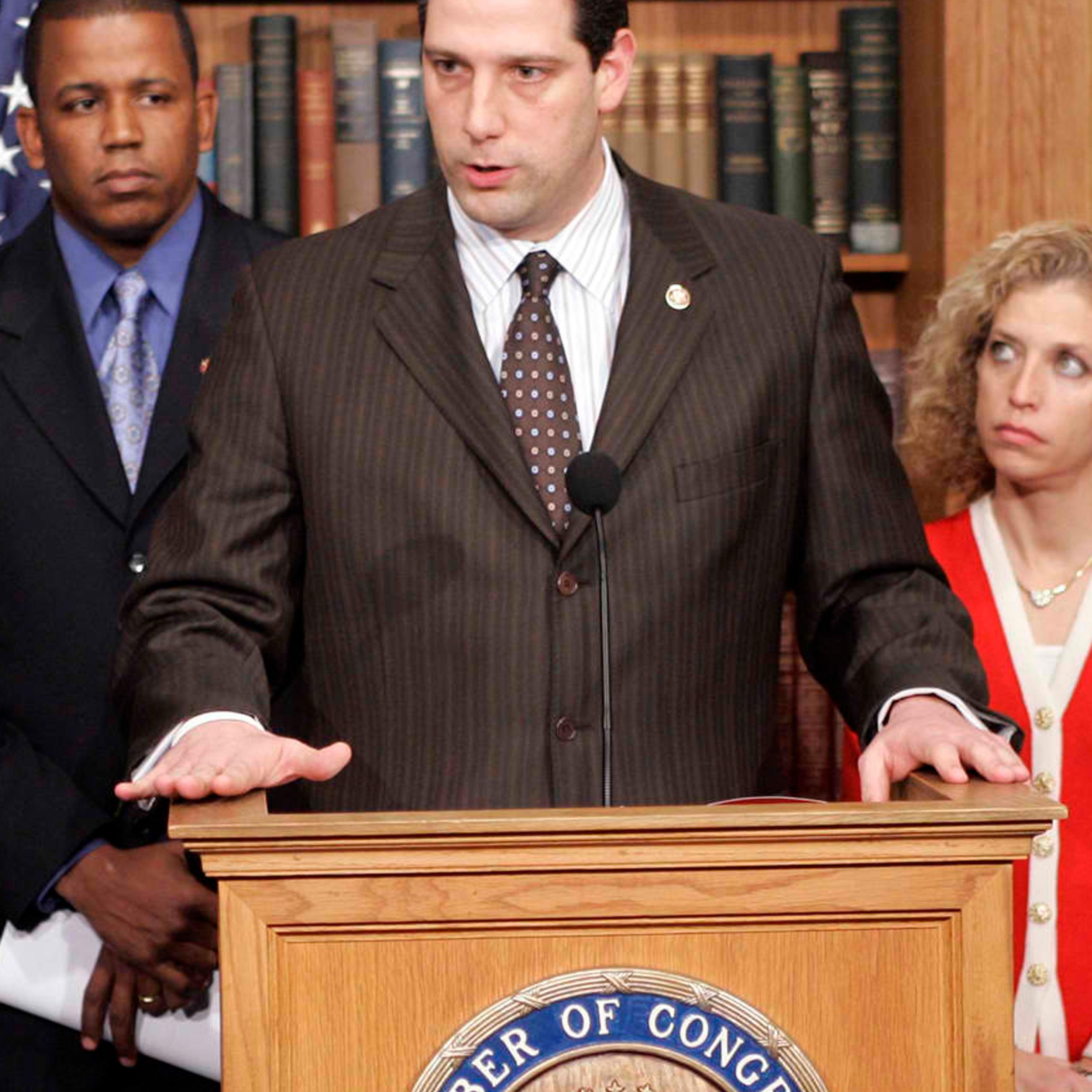 Rep. Tim Ryan, D-Ohio, speaks at a news conference in Washington on Feb. 14, 2007.