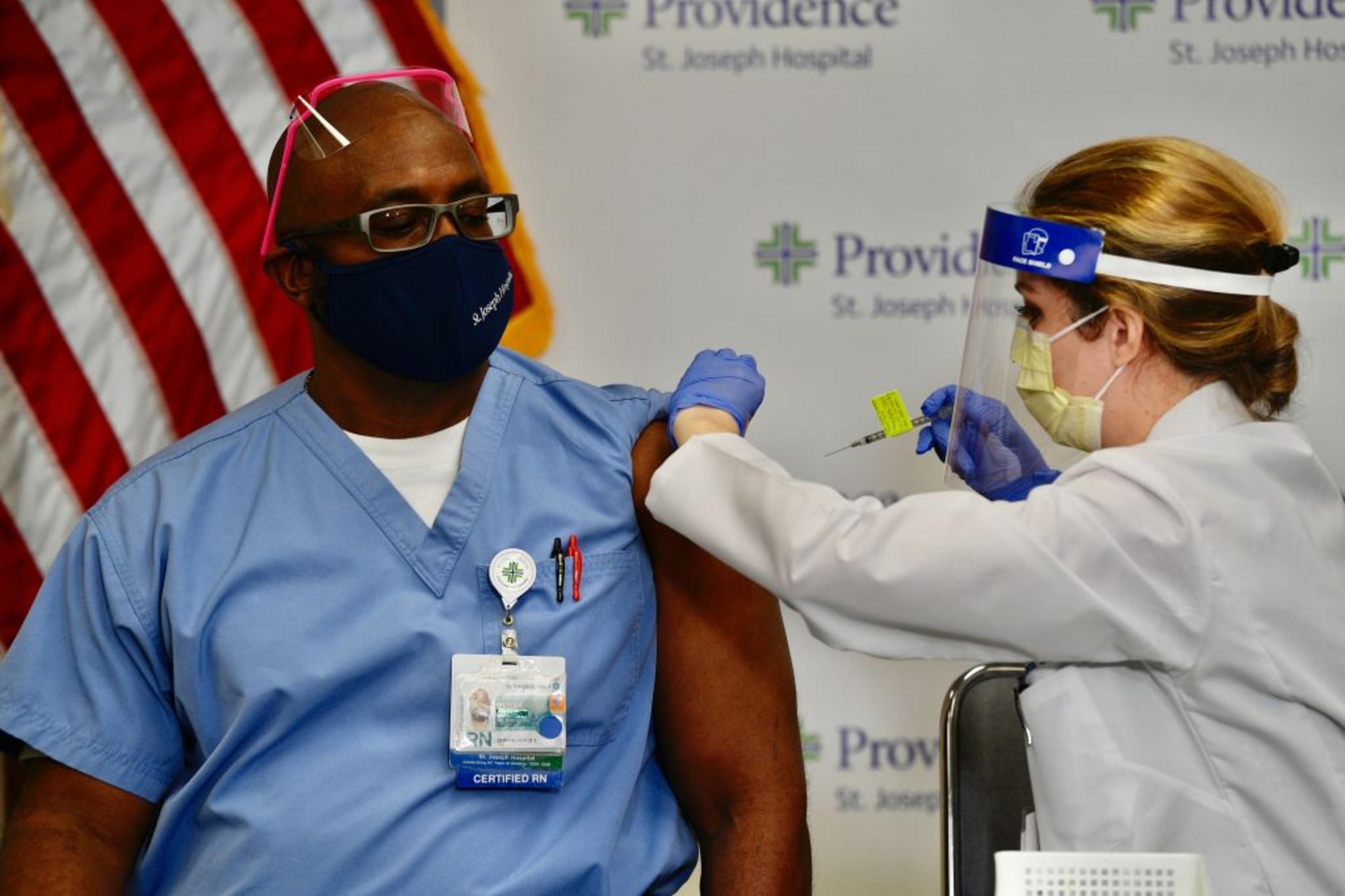 Pfizer BioNTech COVID-19 vaccine California