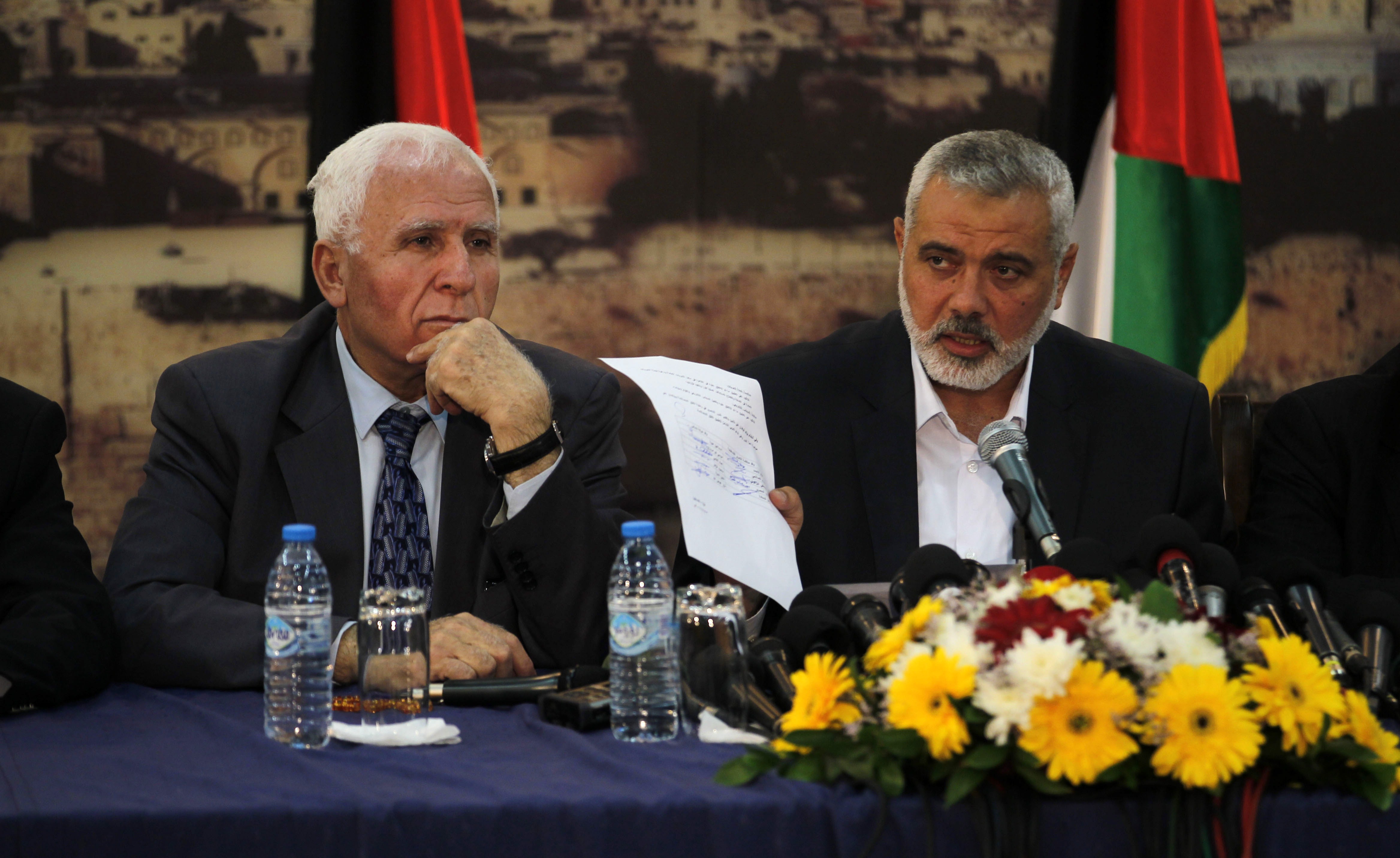 PALESTINIAN-PEACE-US-GAZA-FATEH-HAMAS