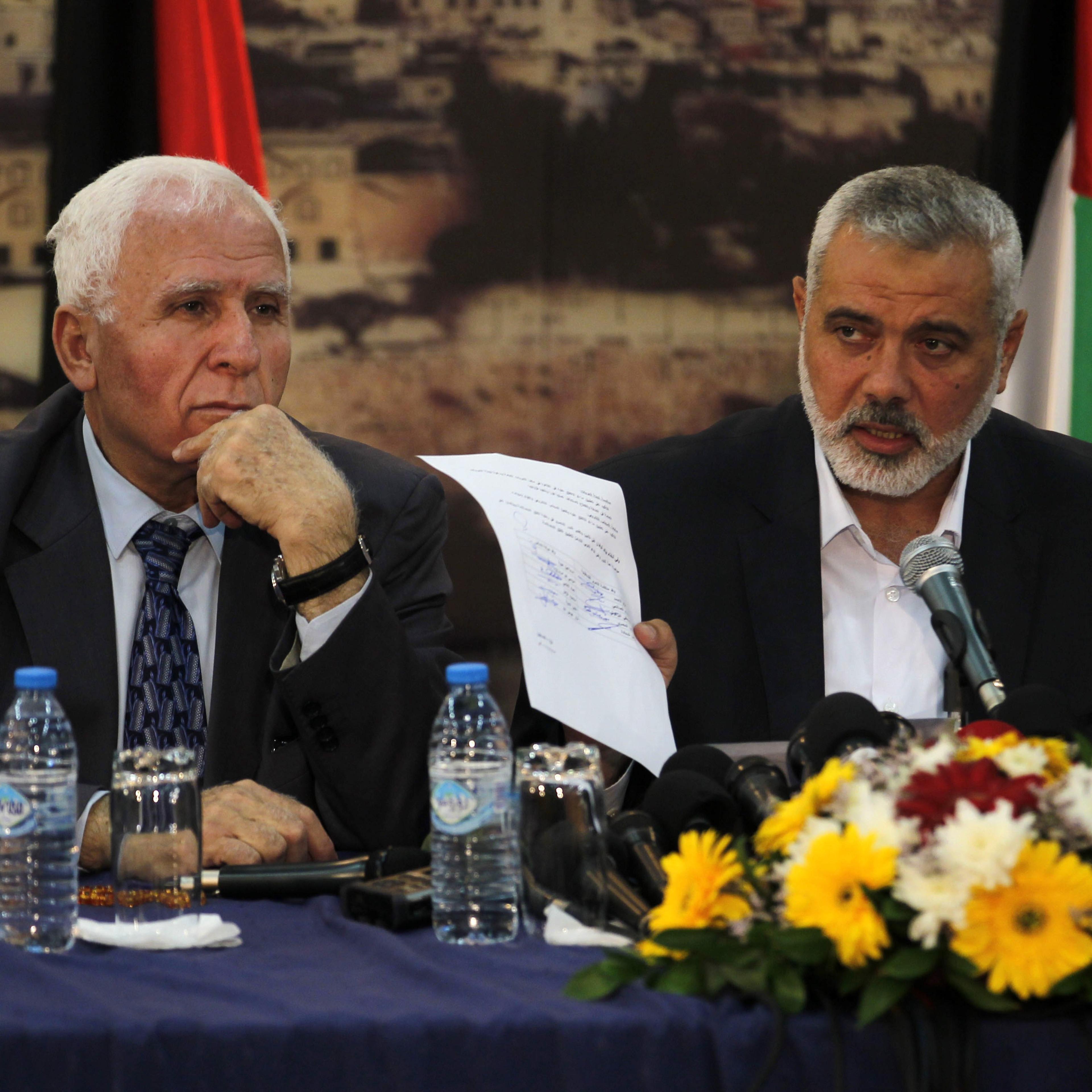PALESTINIAN-PEACE-US-GAZA-FATEH-HAMAS