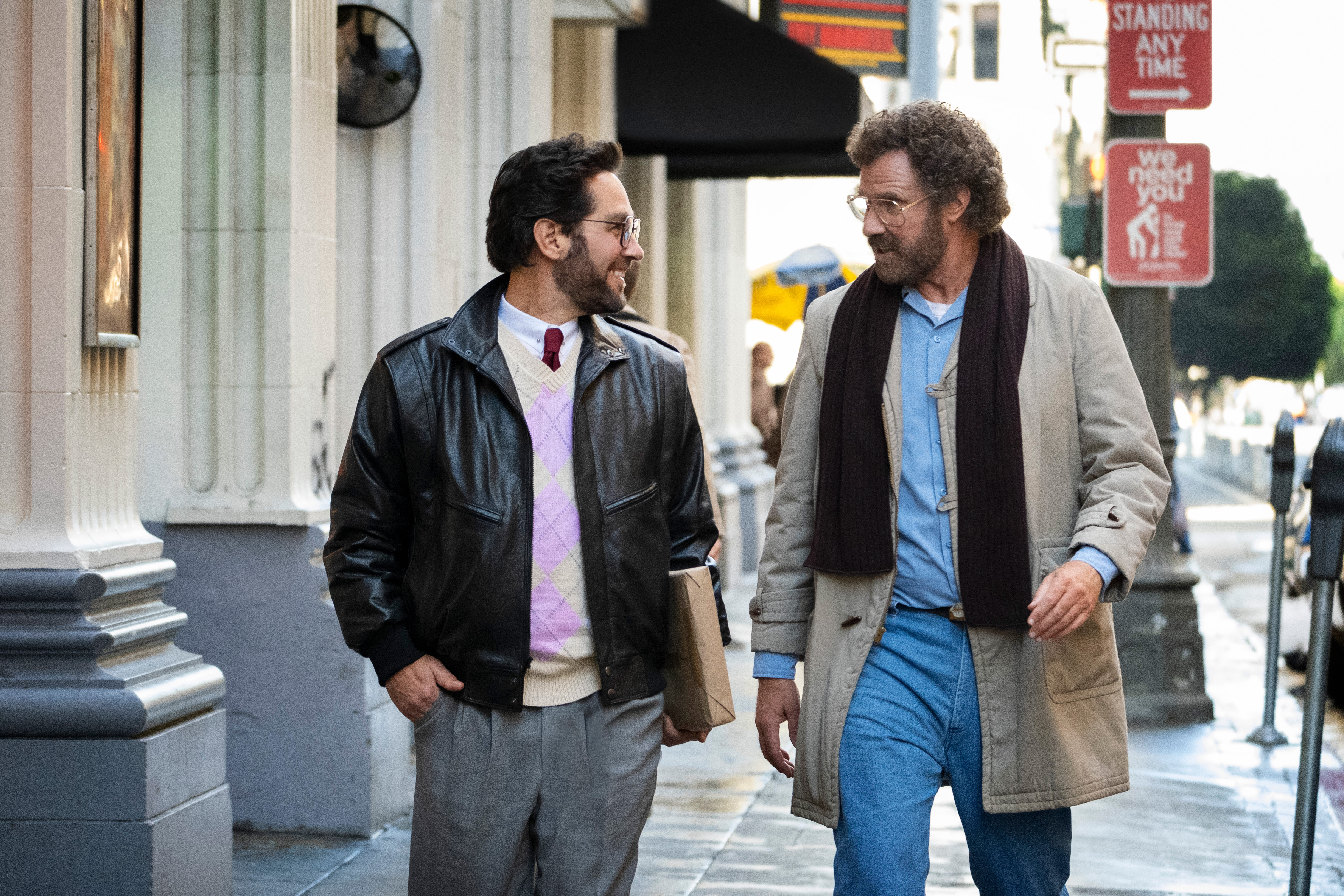 Paul Rudd, left, and Will Ferrell in 'The Shrink Next Door'