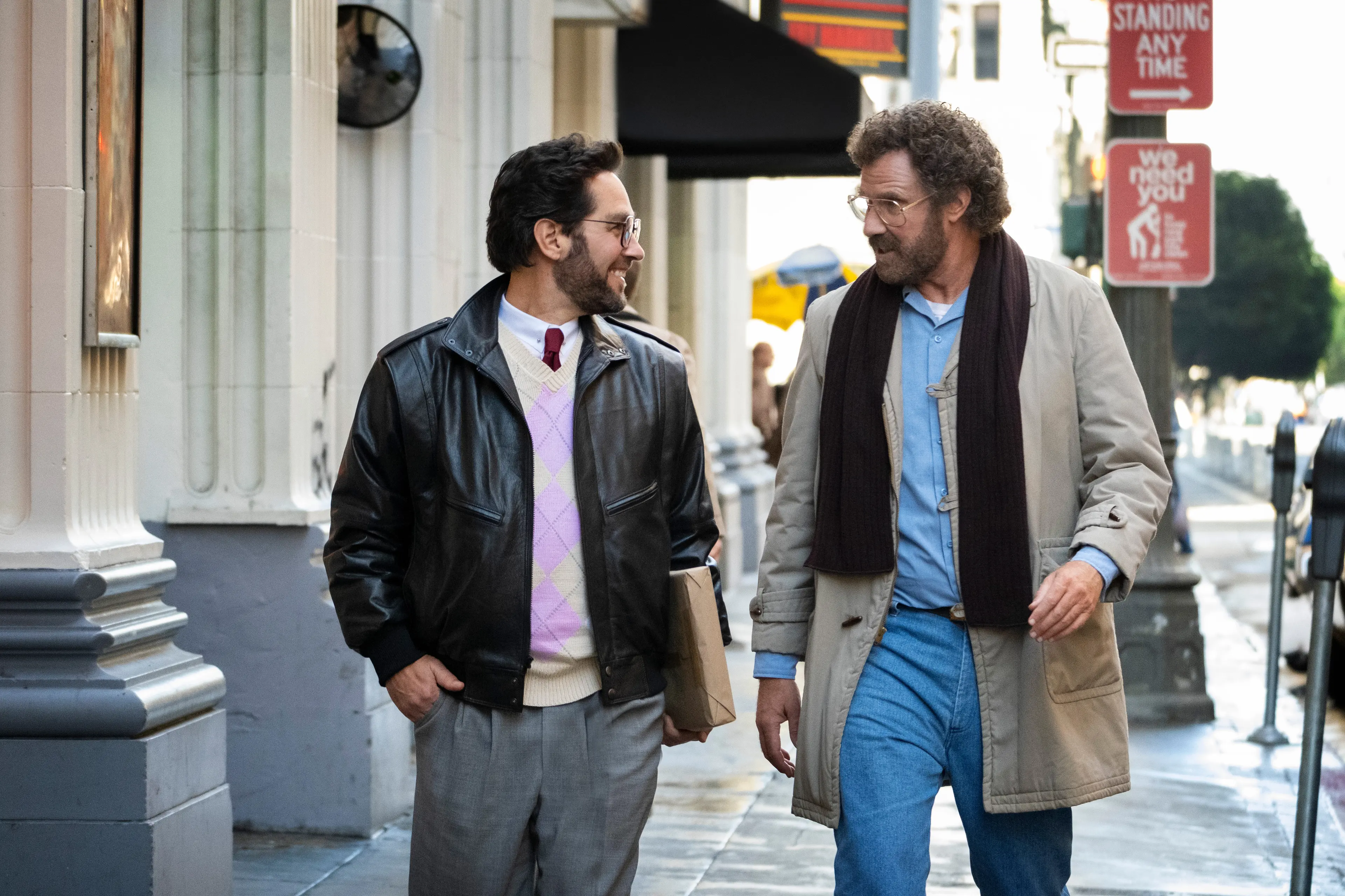 Paul Rudd, left, and Will Ferrell in 'The Shrink Next Door'