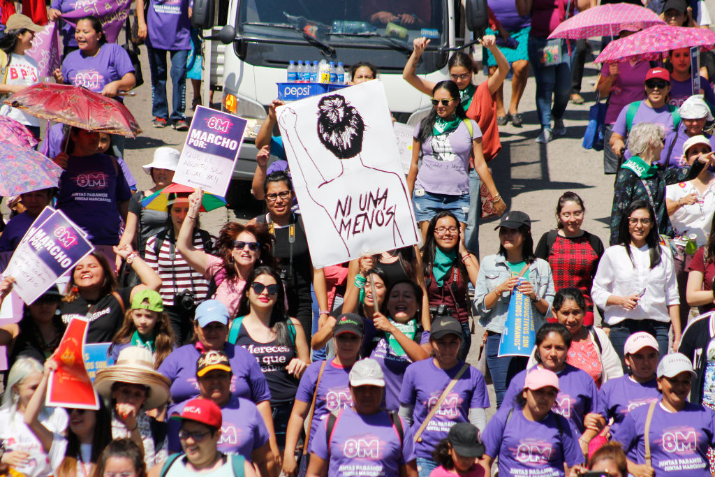 International Women's Day in San Salvador