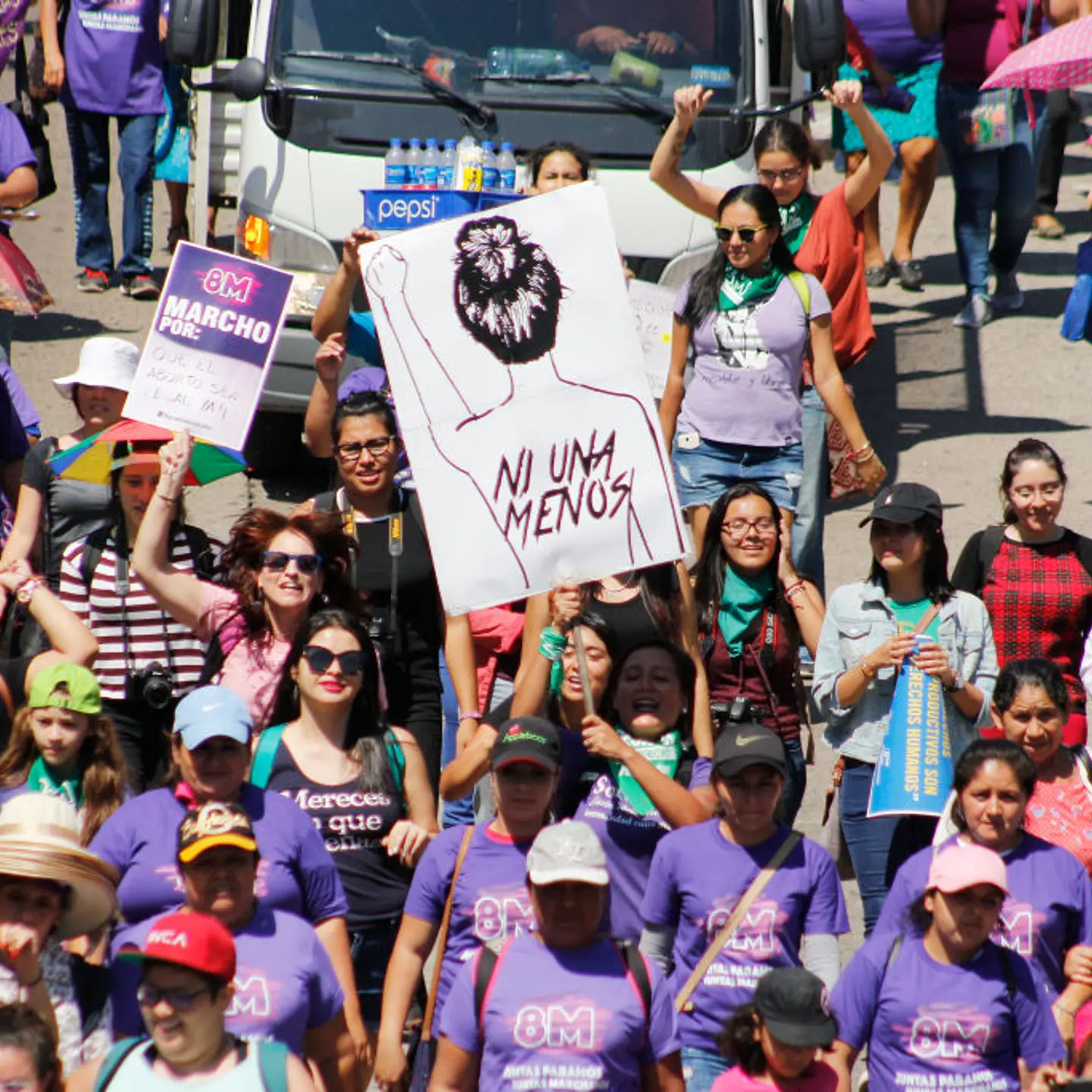 International Women's Day in San Salvador