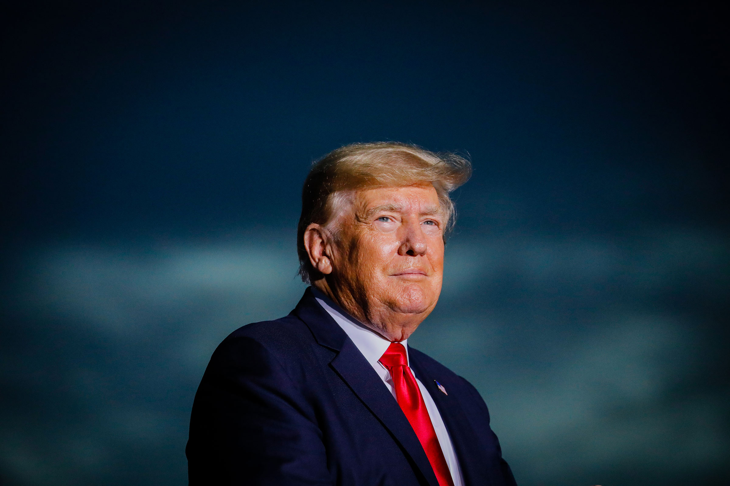 Former President Trump Rallies Supporters In Sarasota, Florida