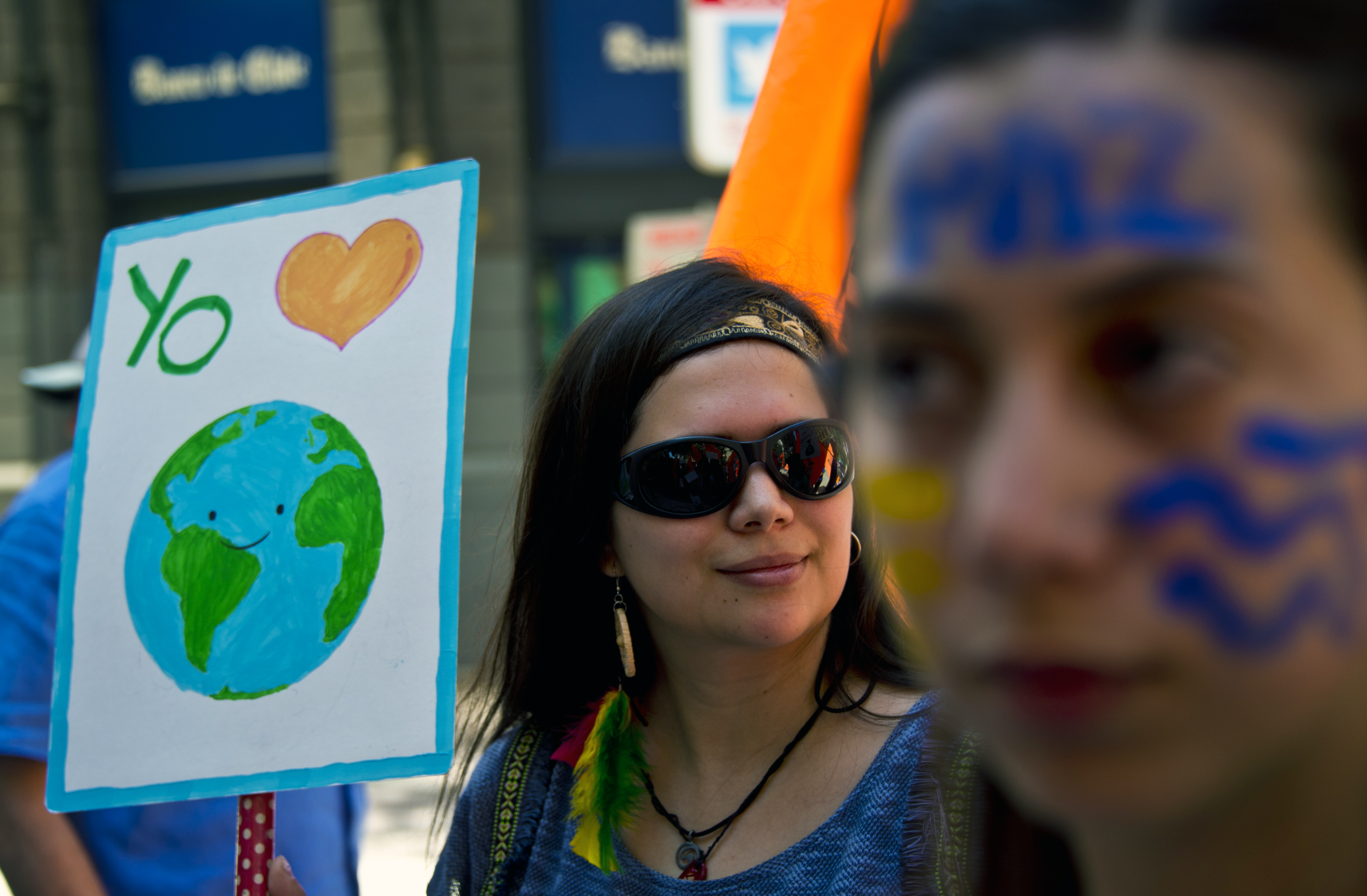 climate change protest