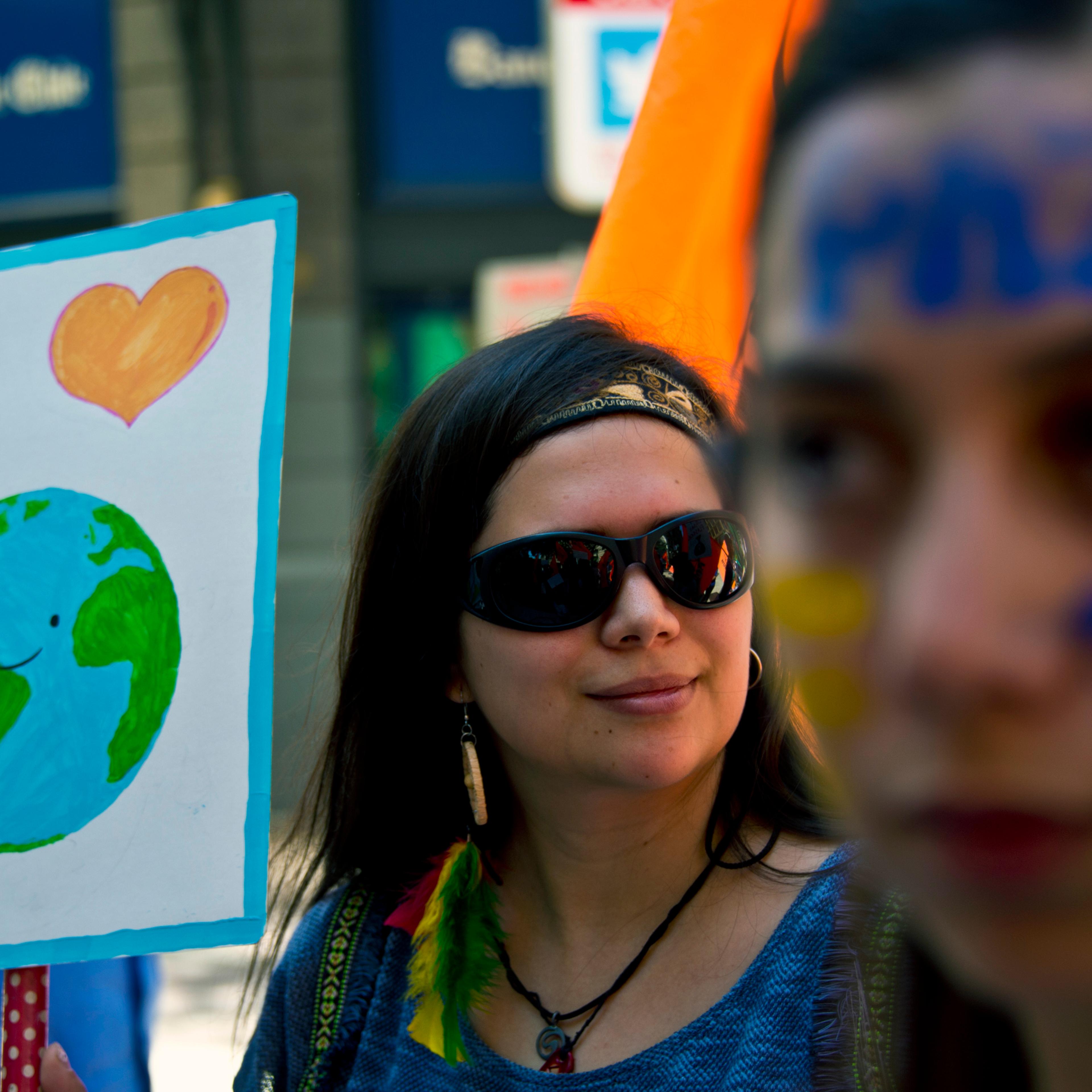 climate change protest