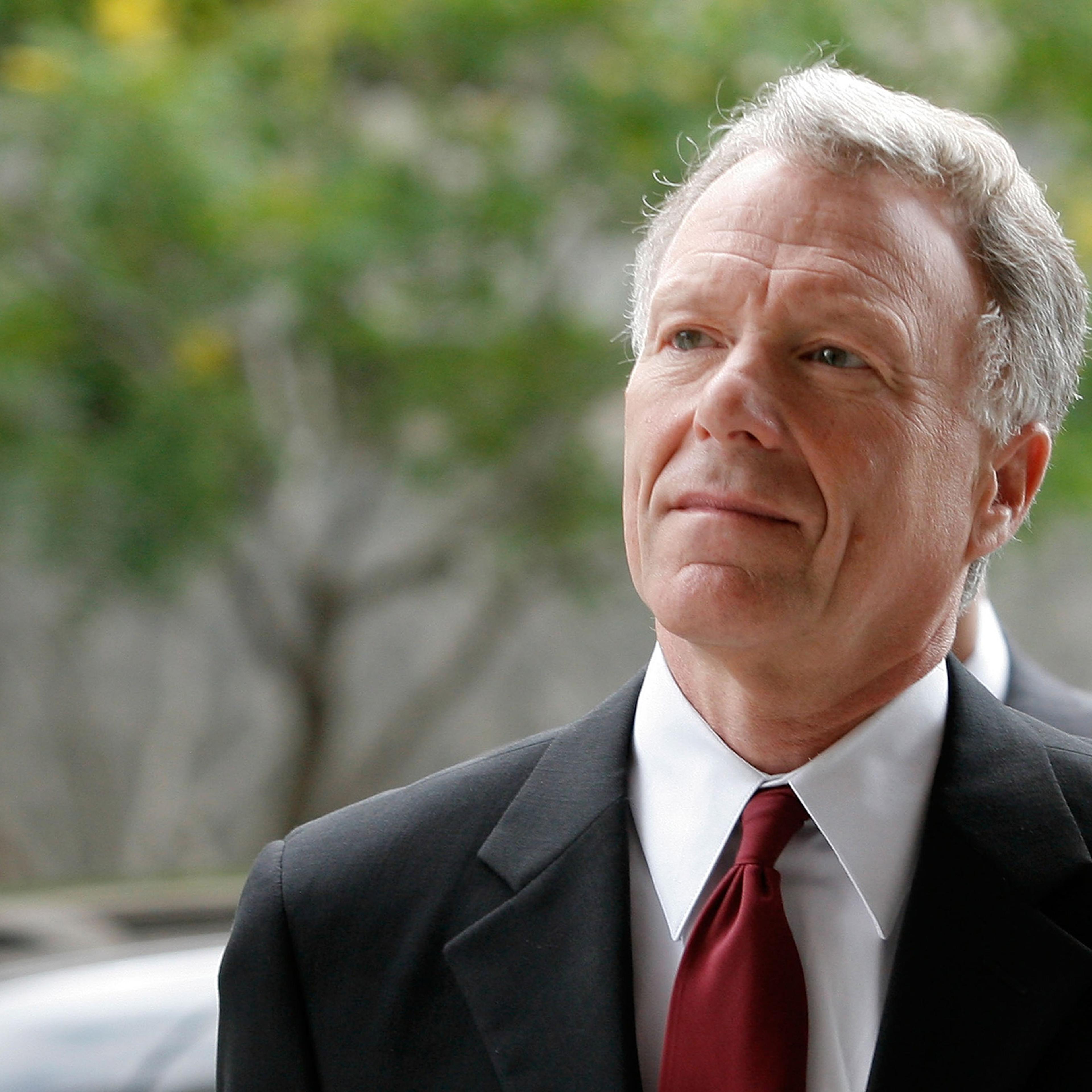 Lewis 'Scooter' Libby arrives for a federal courthouse hearing on Jun. 14, 2007