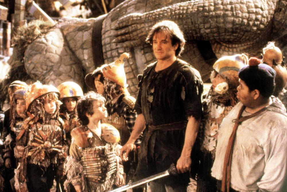 Robin Williams in Hook in 1991