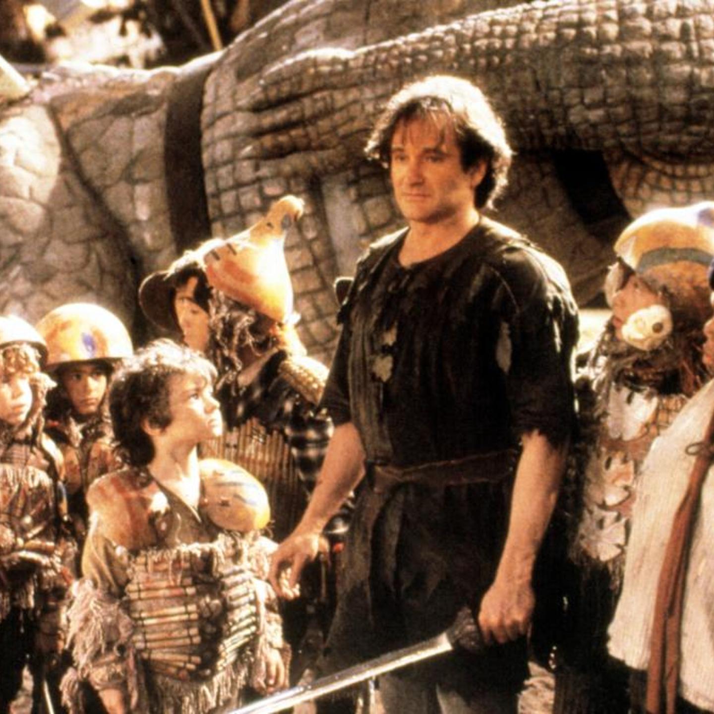 Robin Williams in Hook in 1991