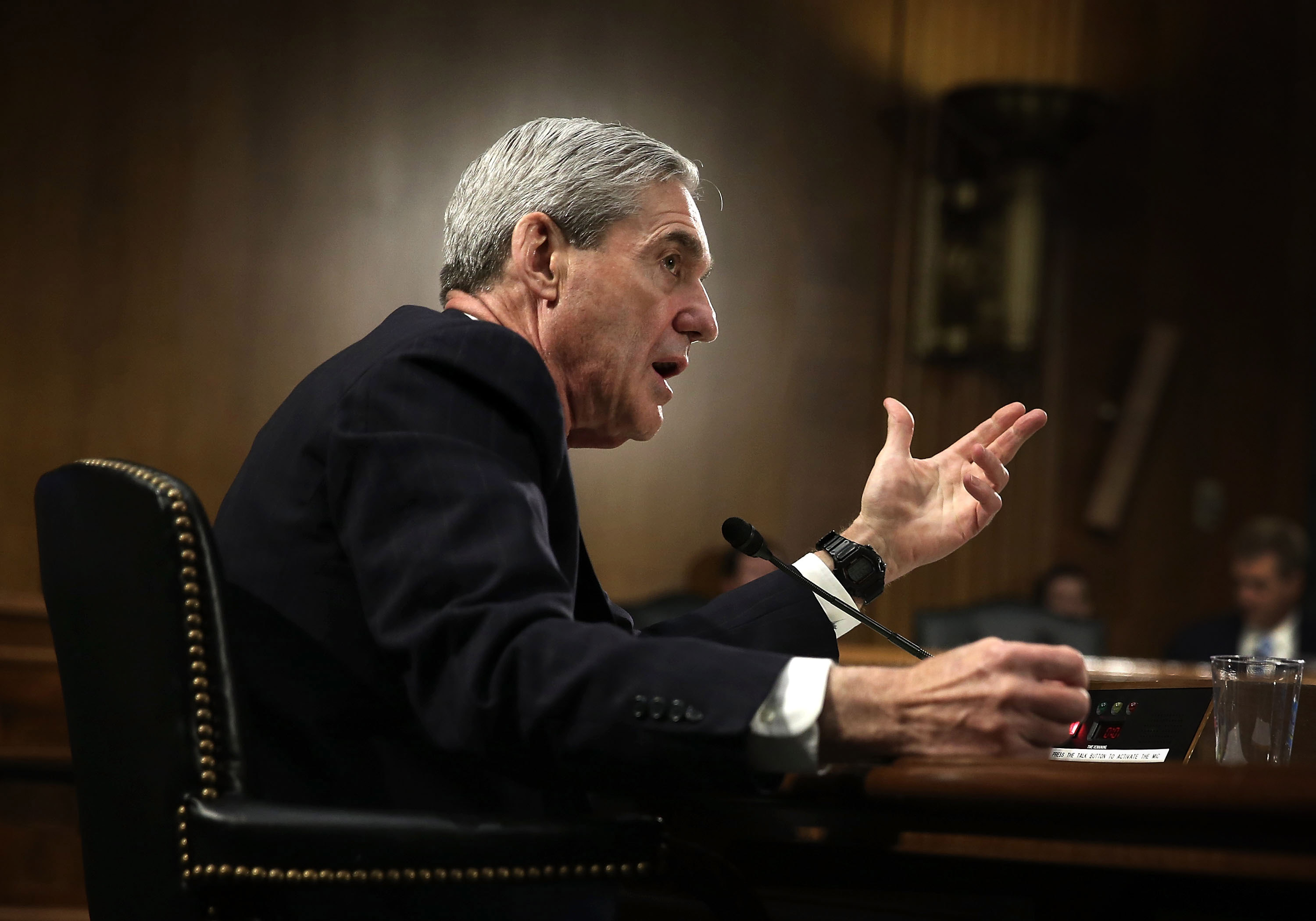 Mueller Testifies At Senate FBI Oversight Hearing