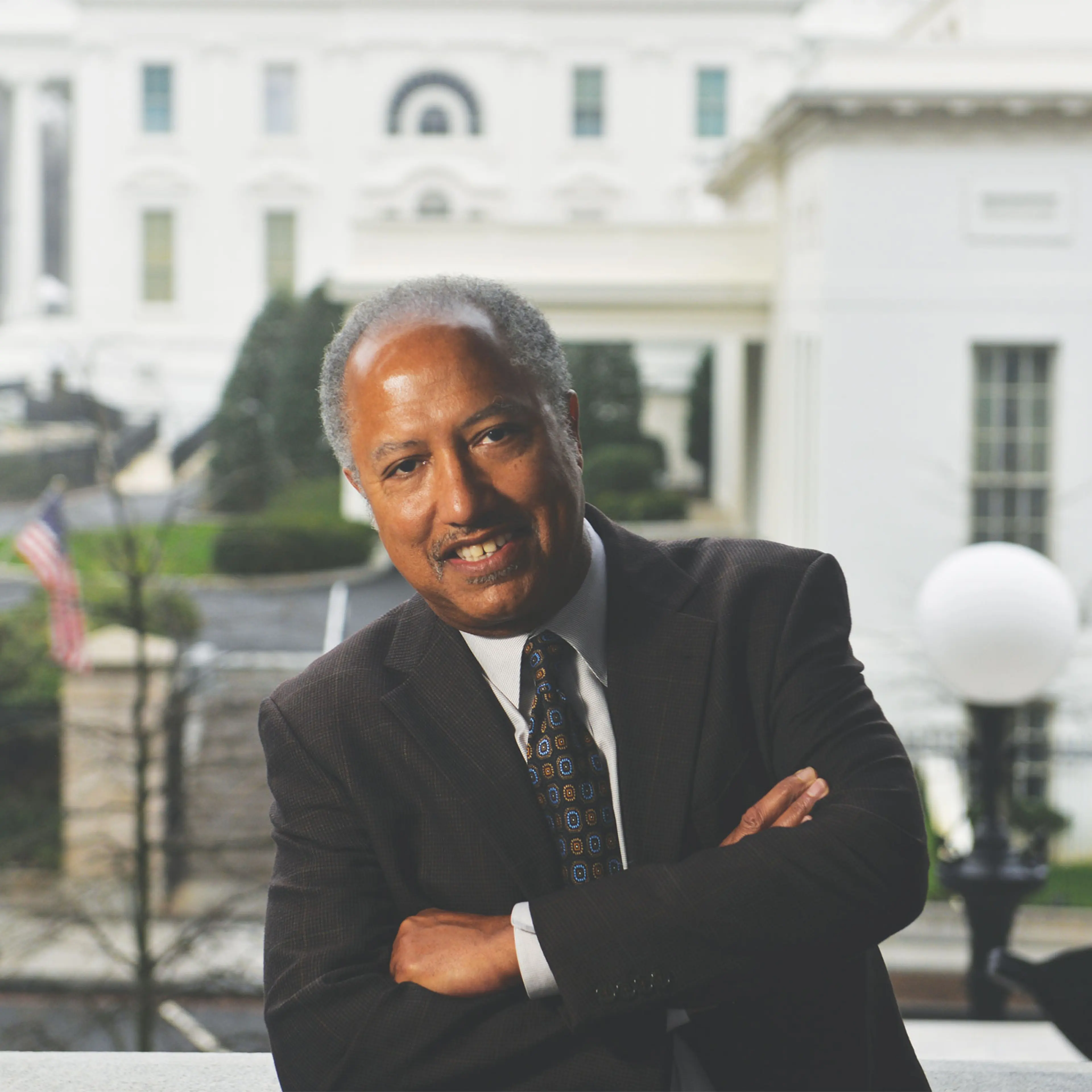 John Ficklin at the Eisenhower Executive Office Building overlooking the White House on Dec. 30, 2015.