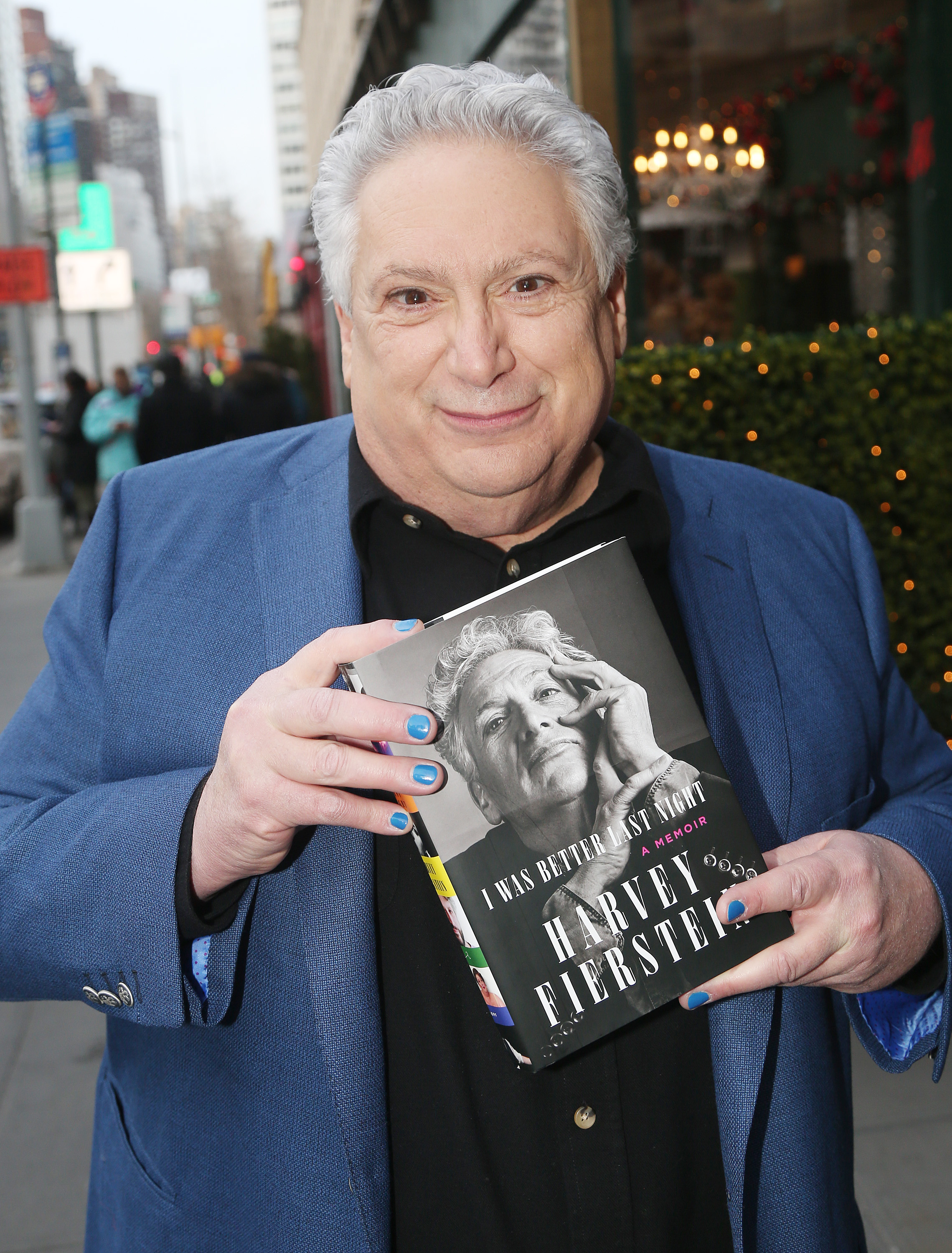 Harvey Fierstein's New Memoir "I Was Better Last Night" Day Of Release Dinner