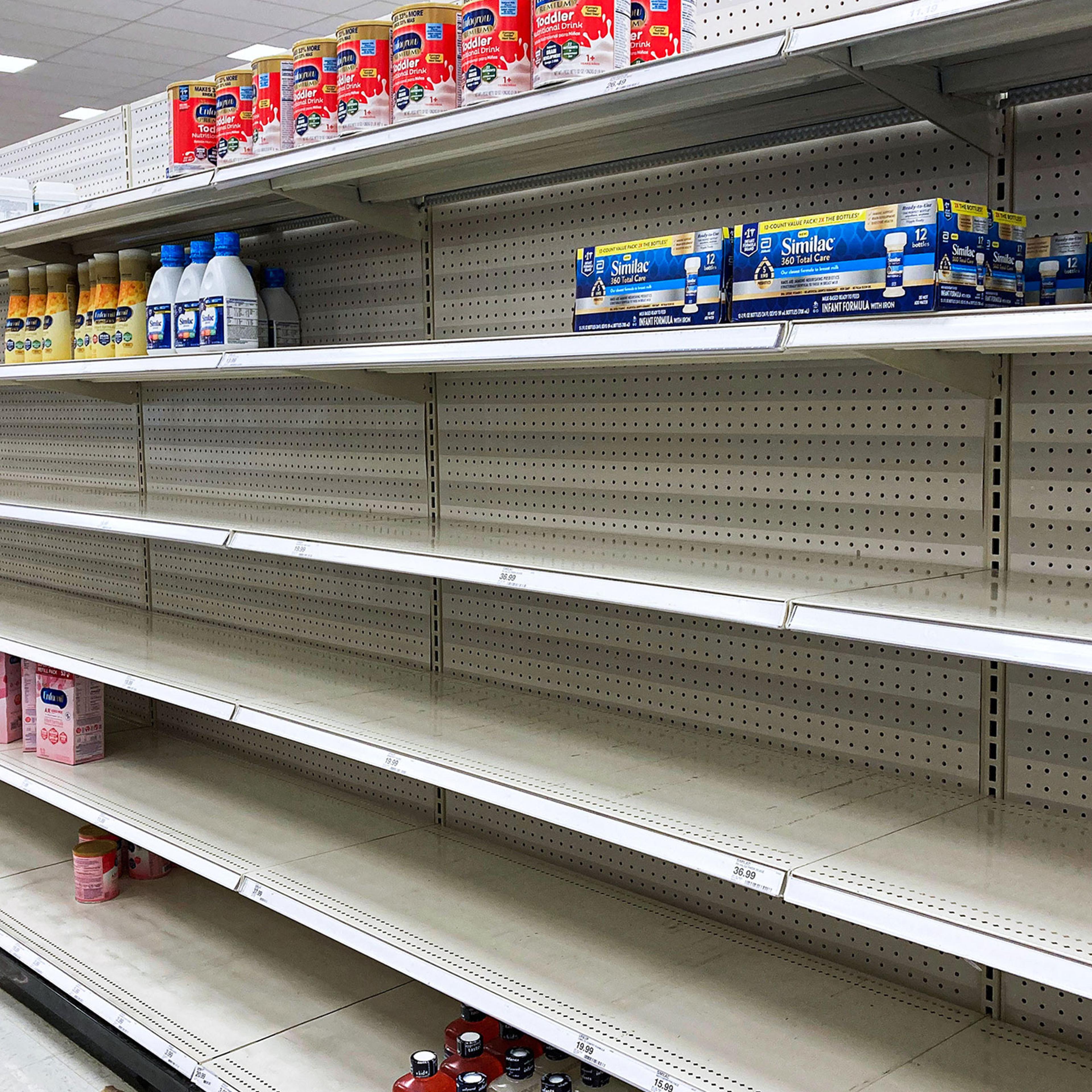 baby formula shortage