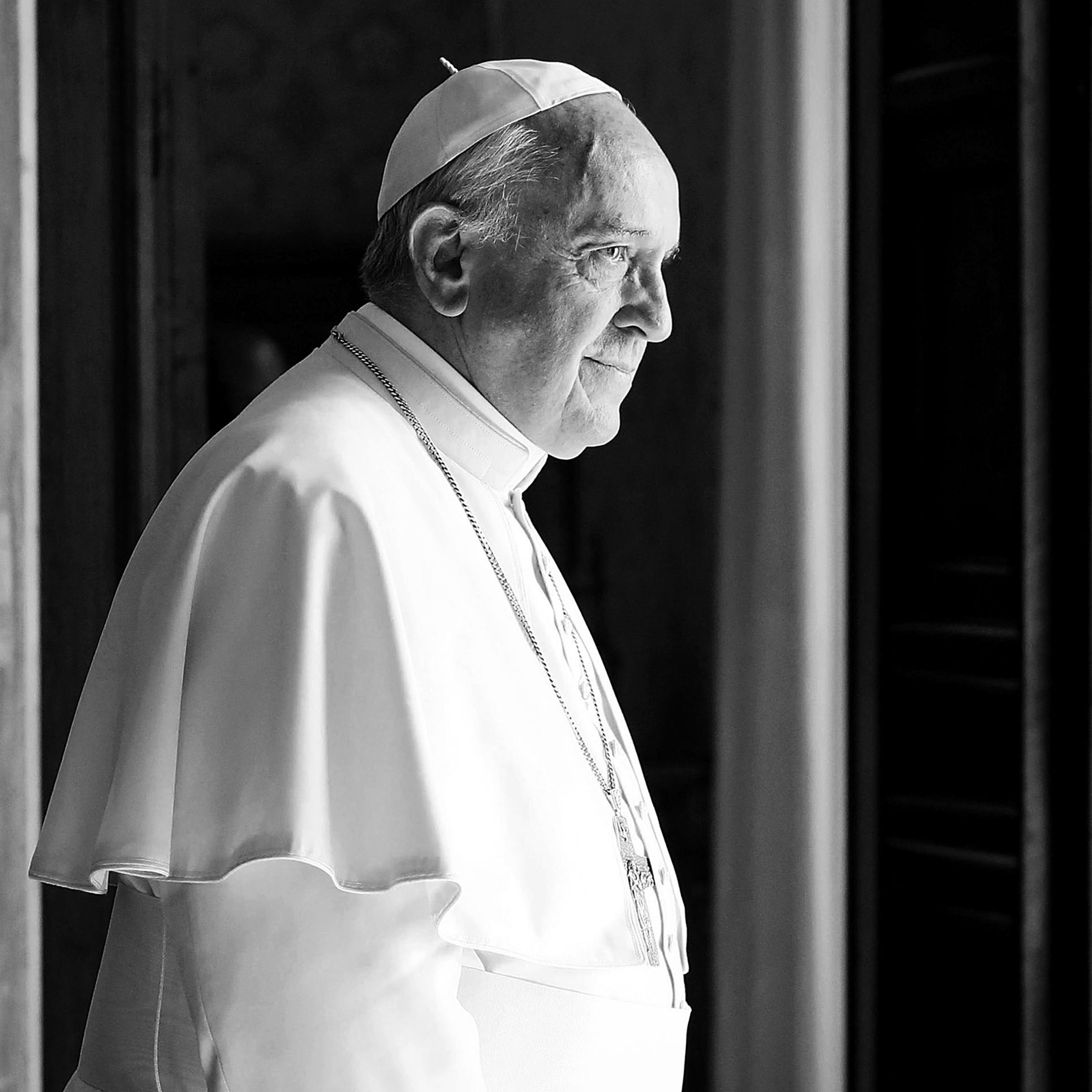 Pope Francis in his private library of the Apostolic Palace in Vatican City on Sept. 5, 2014.