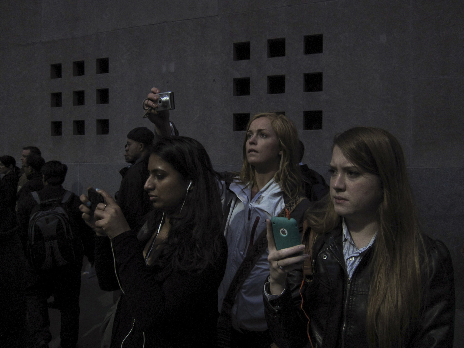 Ground Zero, New York City.  May 2, 2011. 
