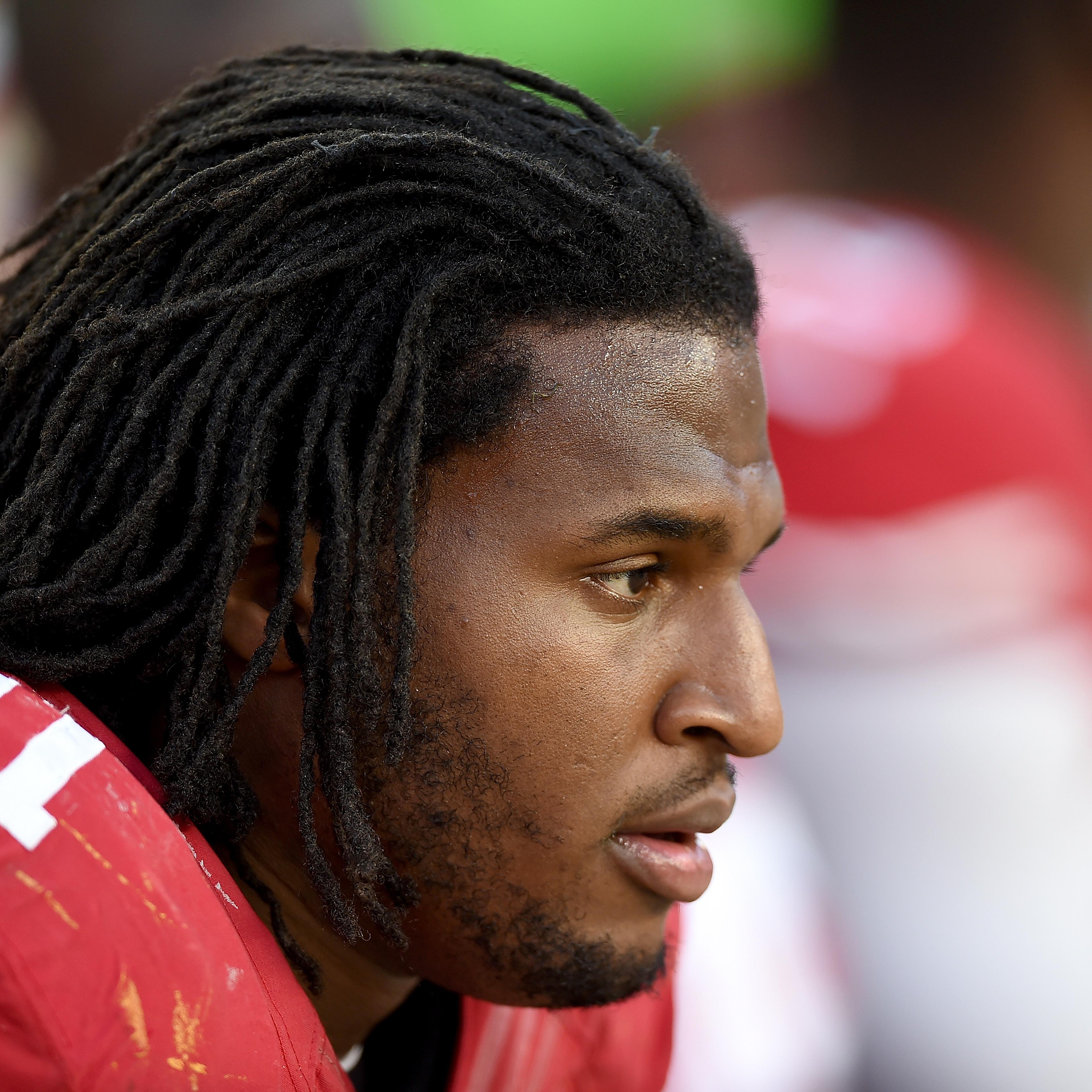 Former San Francisco 49ers defensive end Ray McDonald at a game against Washington Redskins in Santa Clara, Ca. on Nov. 23, 2014.