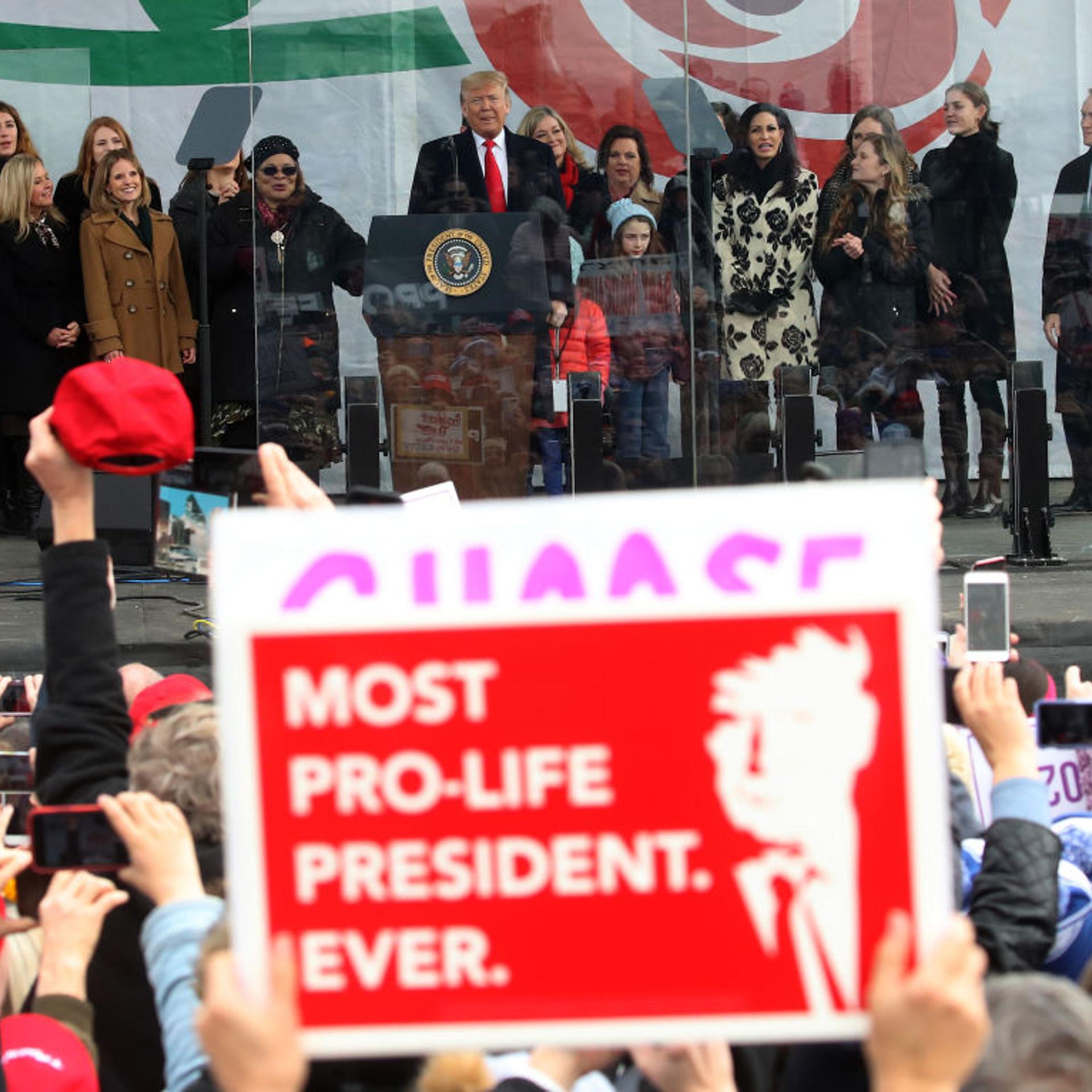 Anti-Abortion Activists Demonstrate In D.C. During Annual March For Life