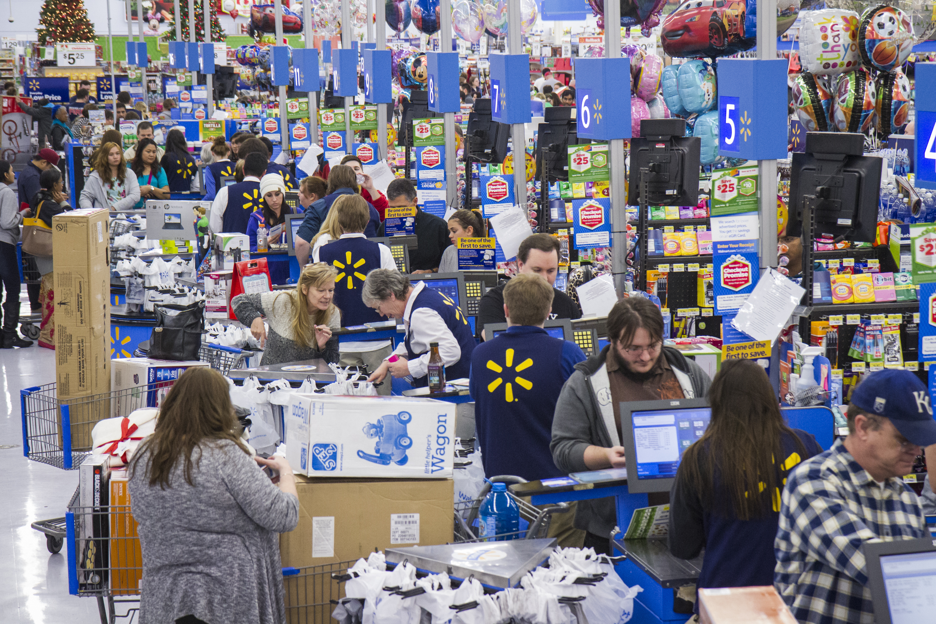 Walmart's Black Friday Starts Strong in Bentonville