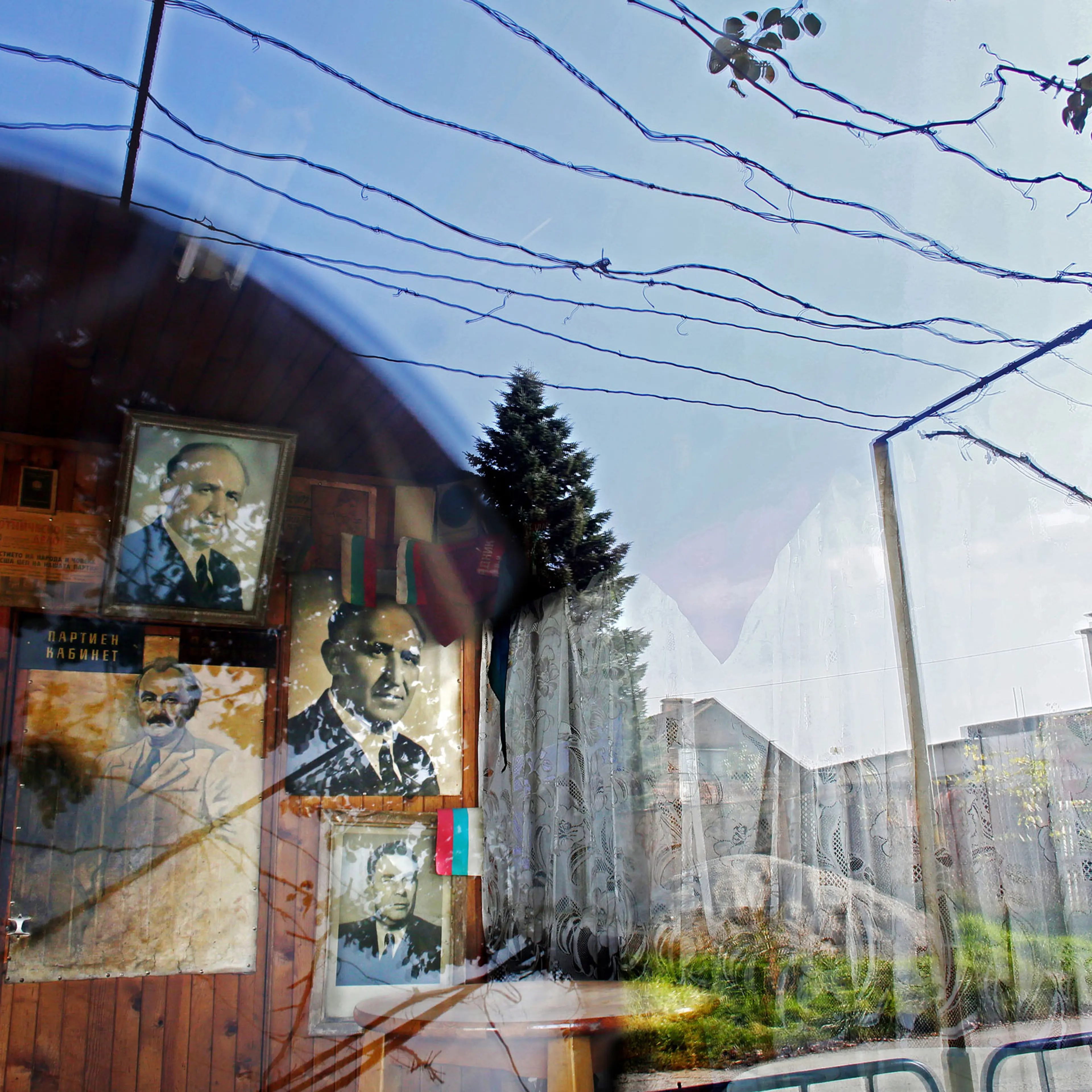 Communist nostalgia is still very much alive in Bulgaria. Tato, a bar in Sofia (currently closed due to the death of its owner,) is decorated with portraits of Bulgarian Communist dictator Todor Zhivkov (upper center,) in Bulgaria's capital Sofia, on Nov