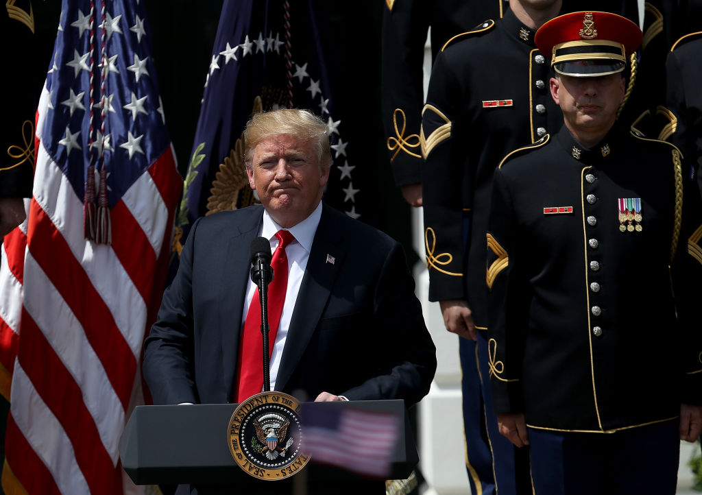 President Trump Holds "Celebration Of America" Event On South Lawn Of White House