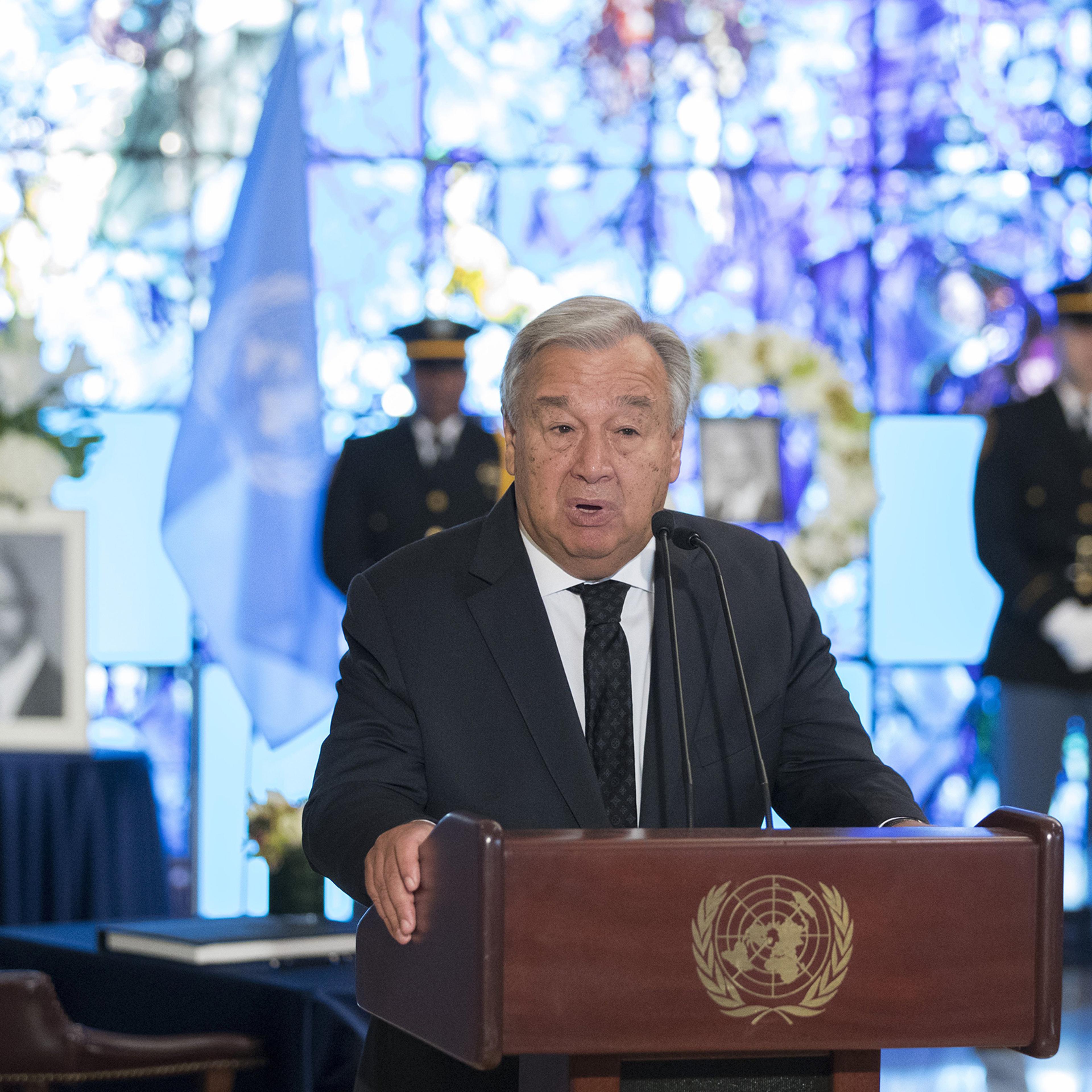 Antonio Guterres UN