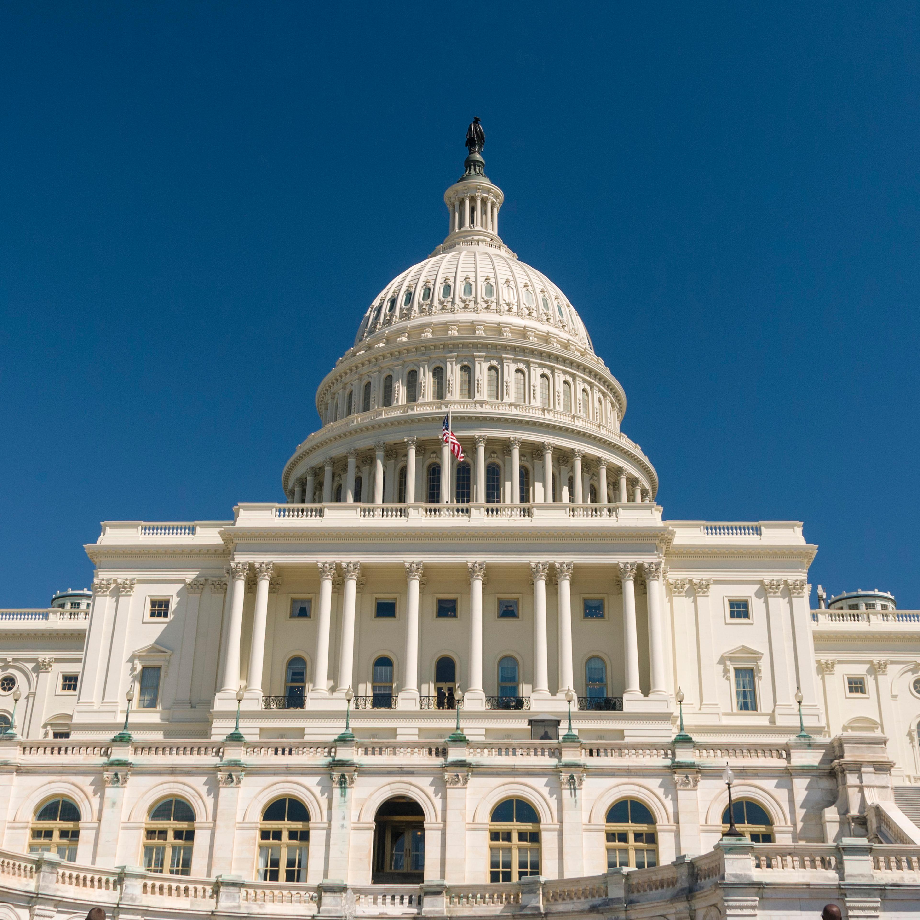 The Capitol Building, Capitol Hill, Washington, D.C., United States of America, North America