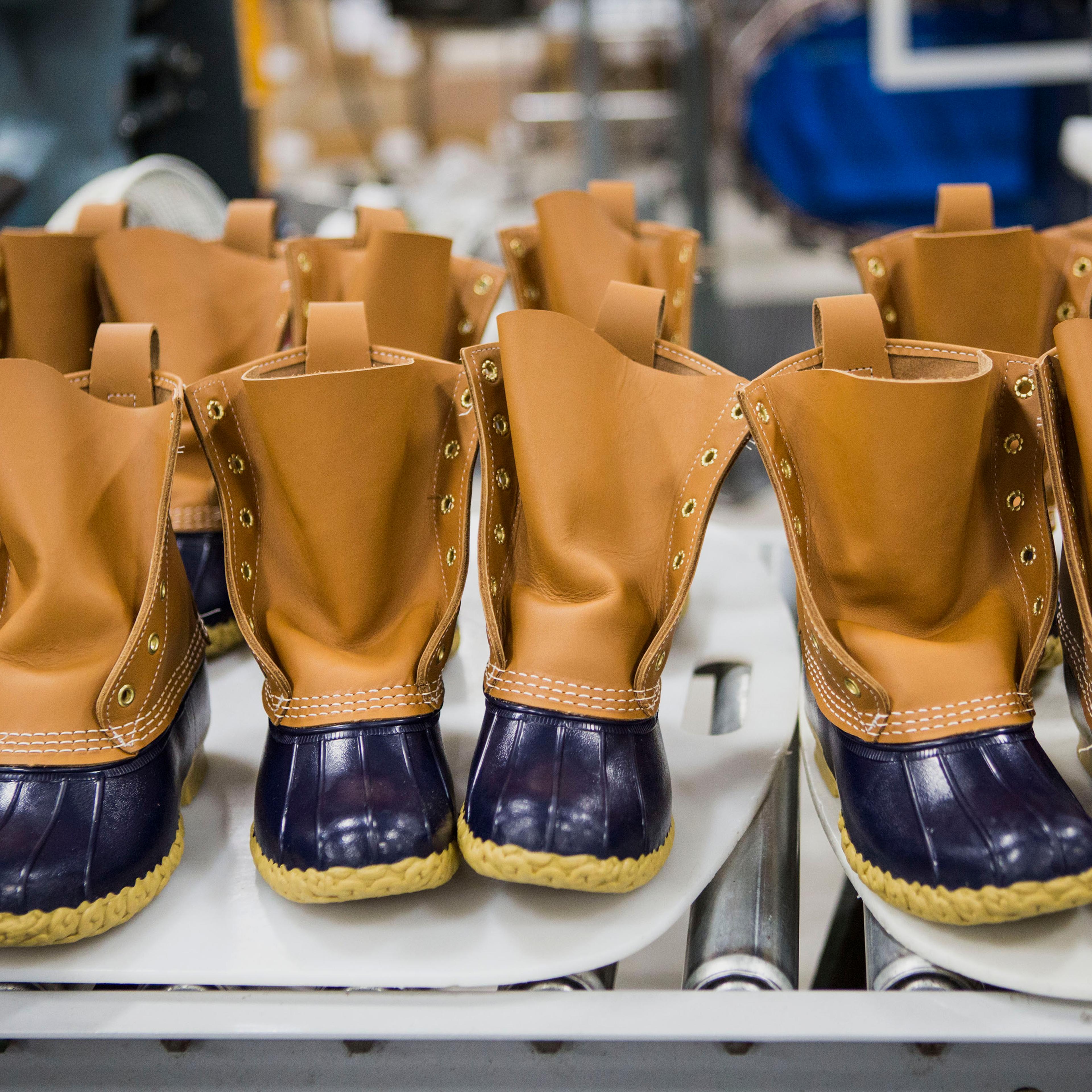 Operations Inside The L.L. Bean Manufacturing Facility