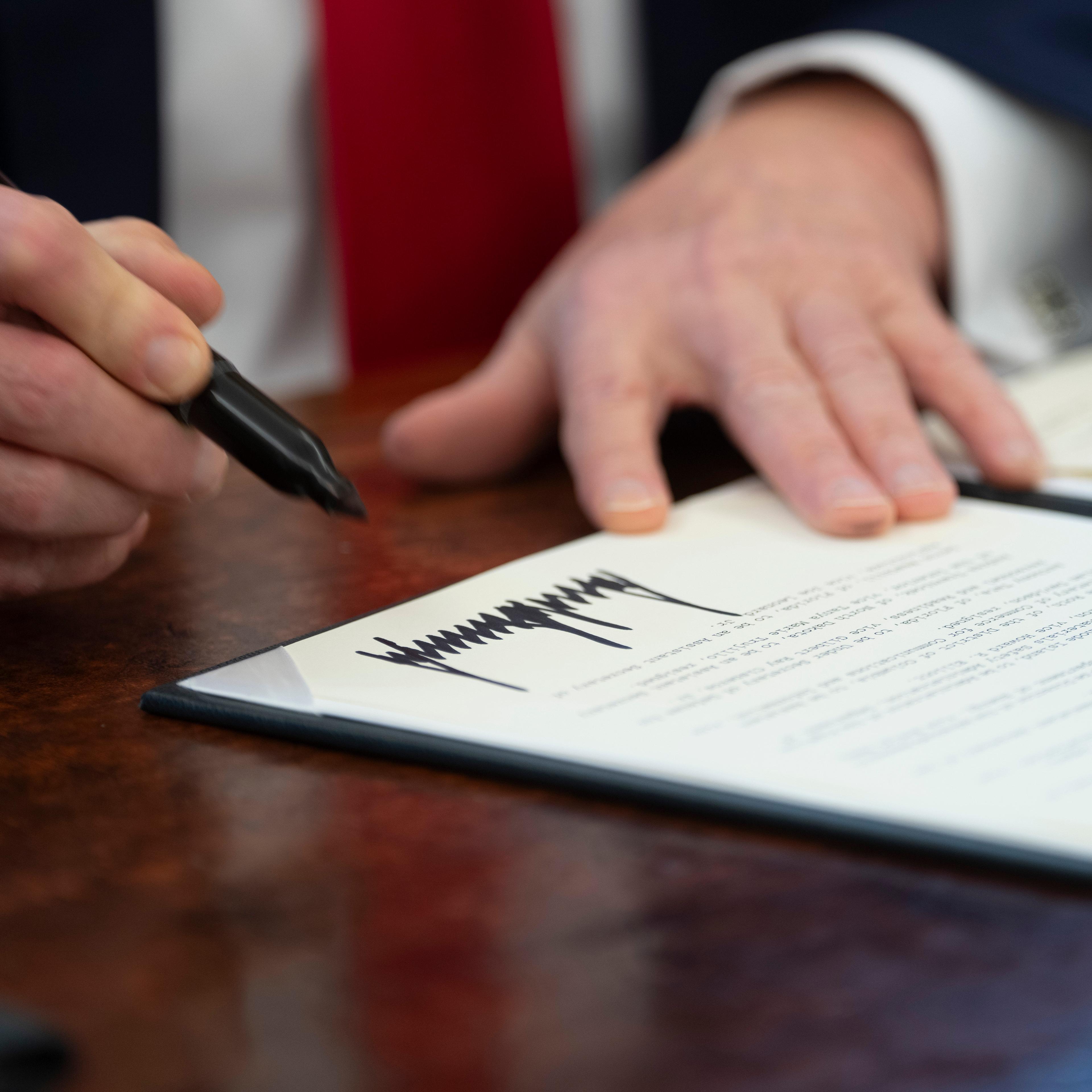 Trump Signs Action To Create Sovereign Wealth Fund In Next Year