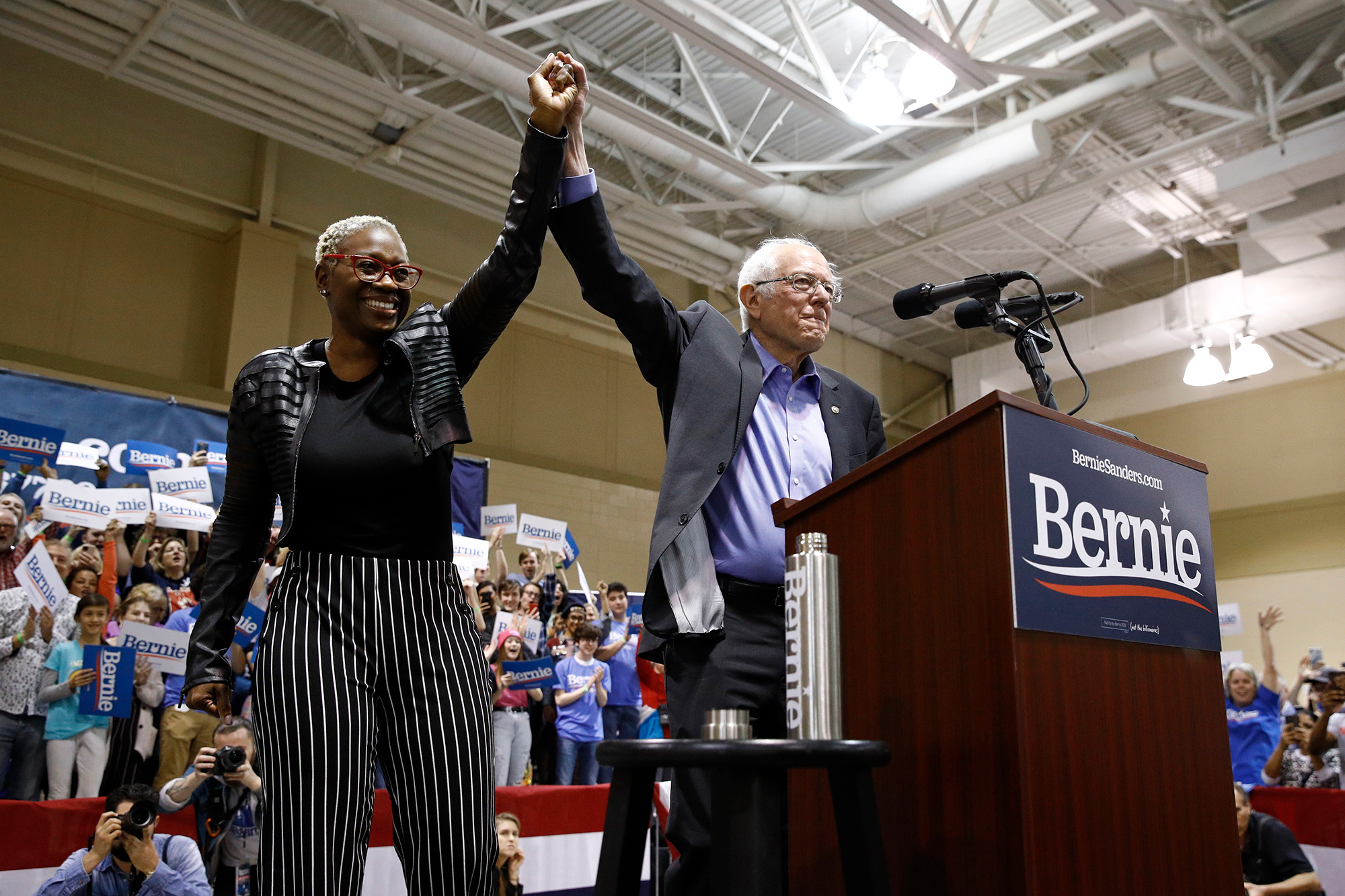 Bernie Sanders,Nina Turner