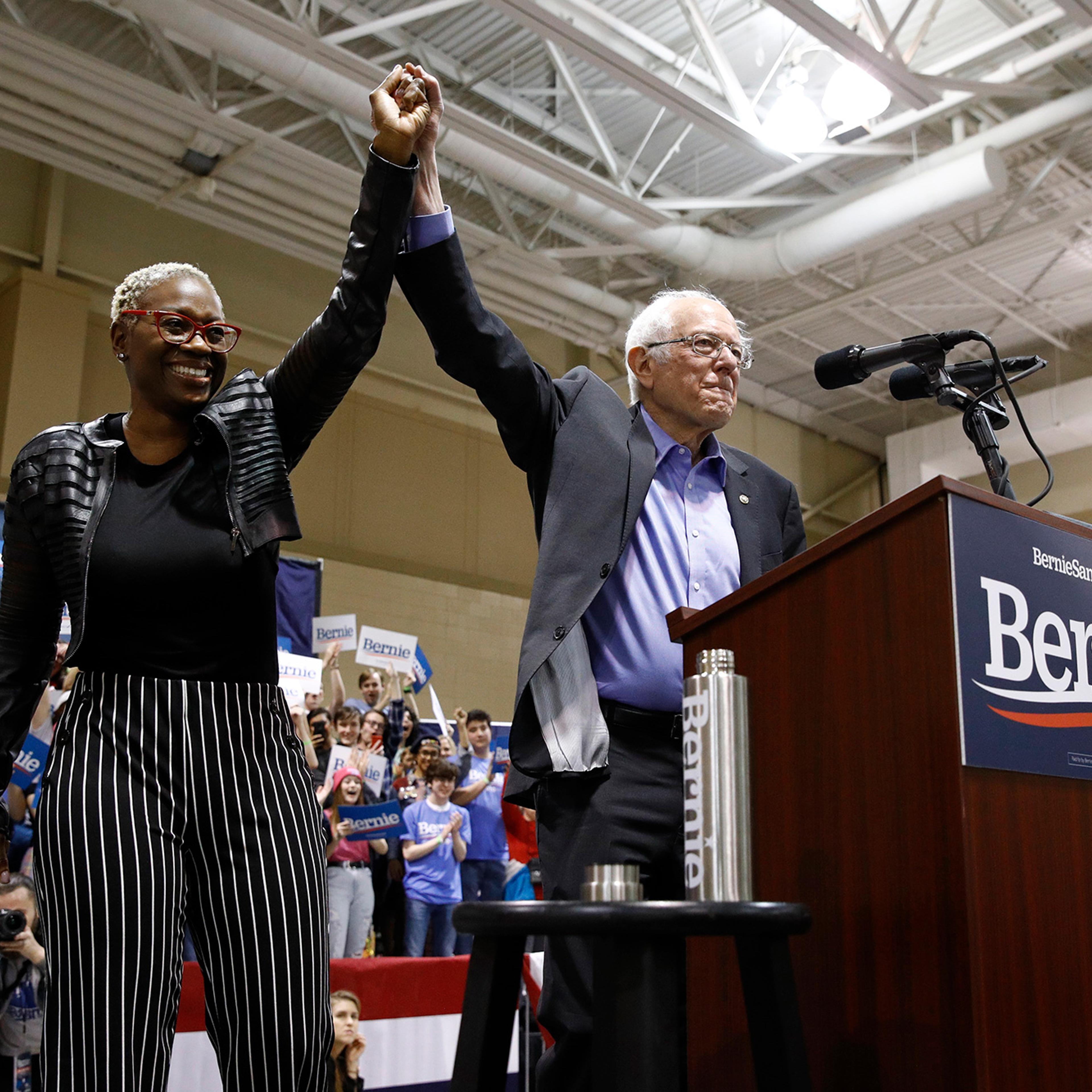 Bernie Sanders,Nina Turner