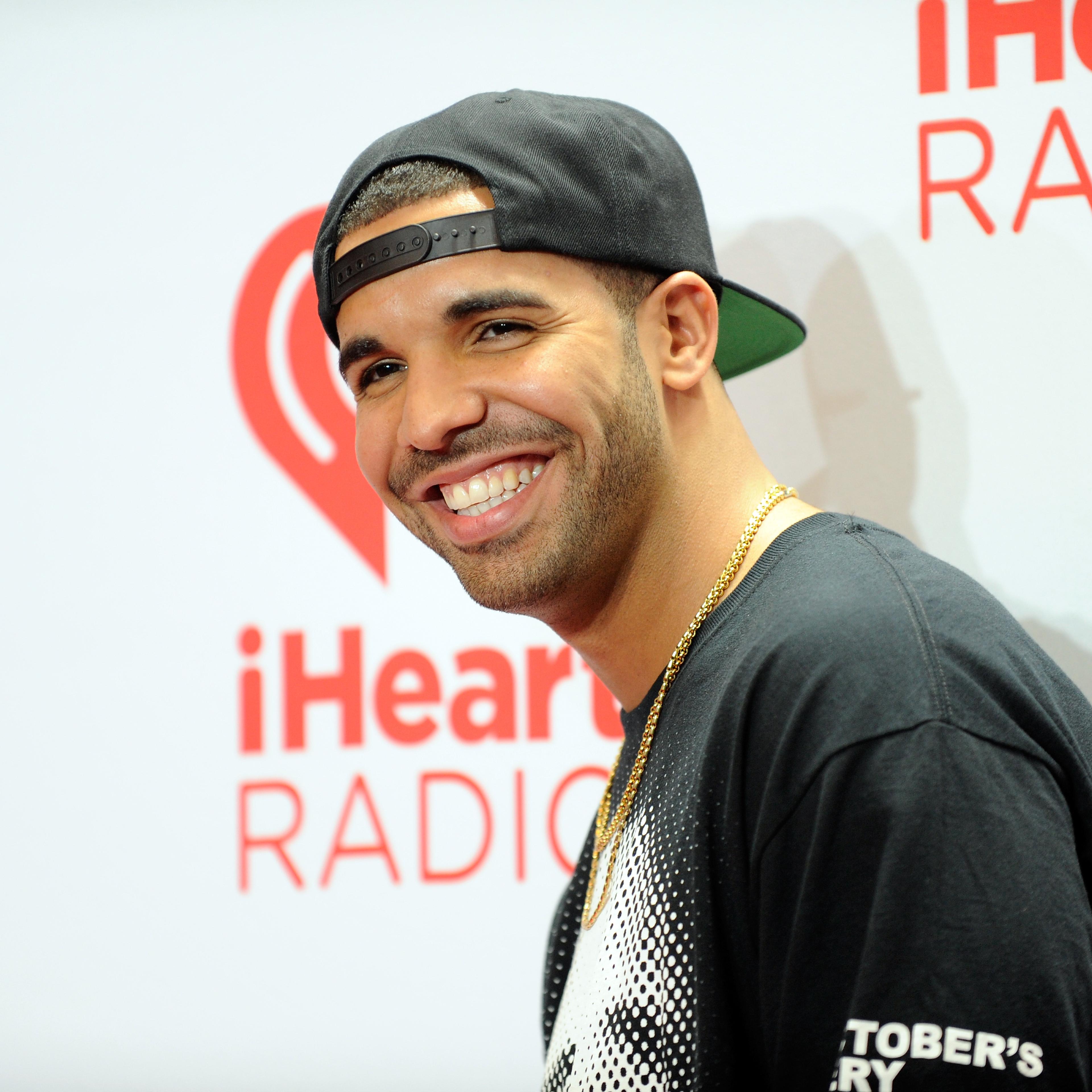 Singer Drake attends the iHeartRadio Music Festival at the MGM Grand Garden Arena in Las Vegas, on September 21, 2013