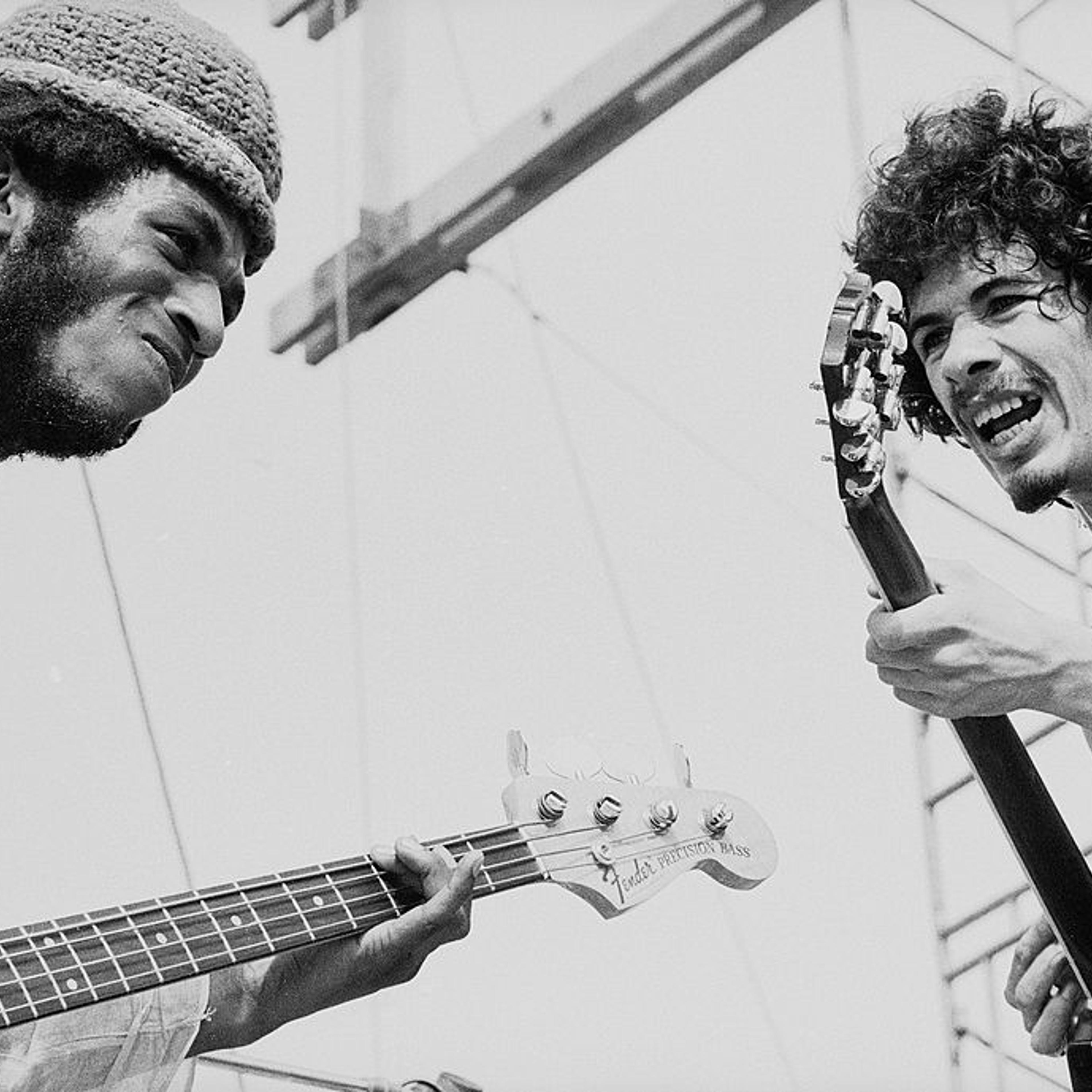 David Brown Plays With Santana At Woodstock
