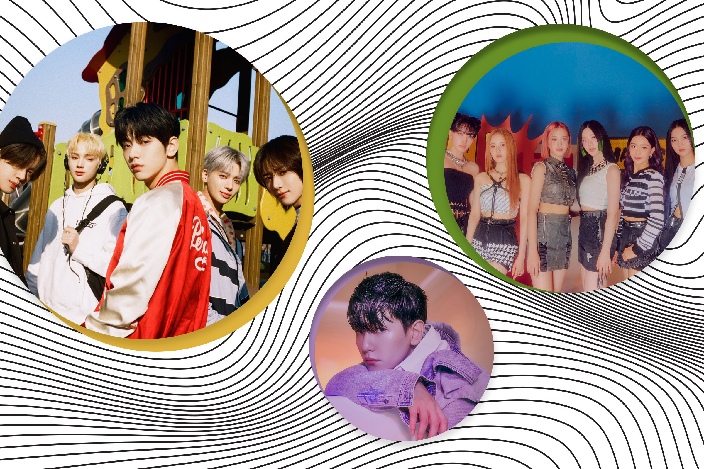 TXT; STAYC; Baekhyun