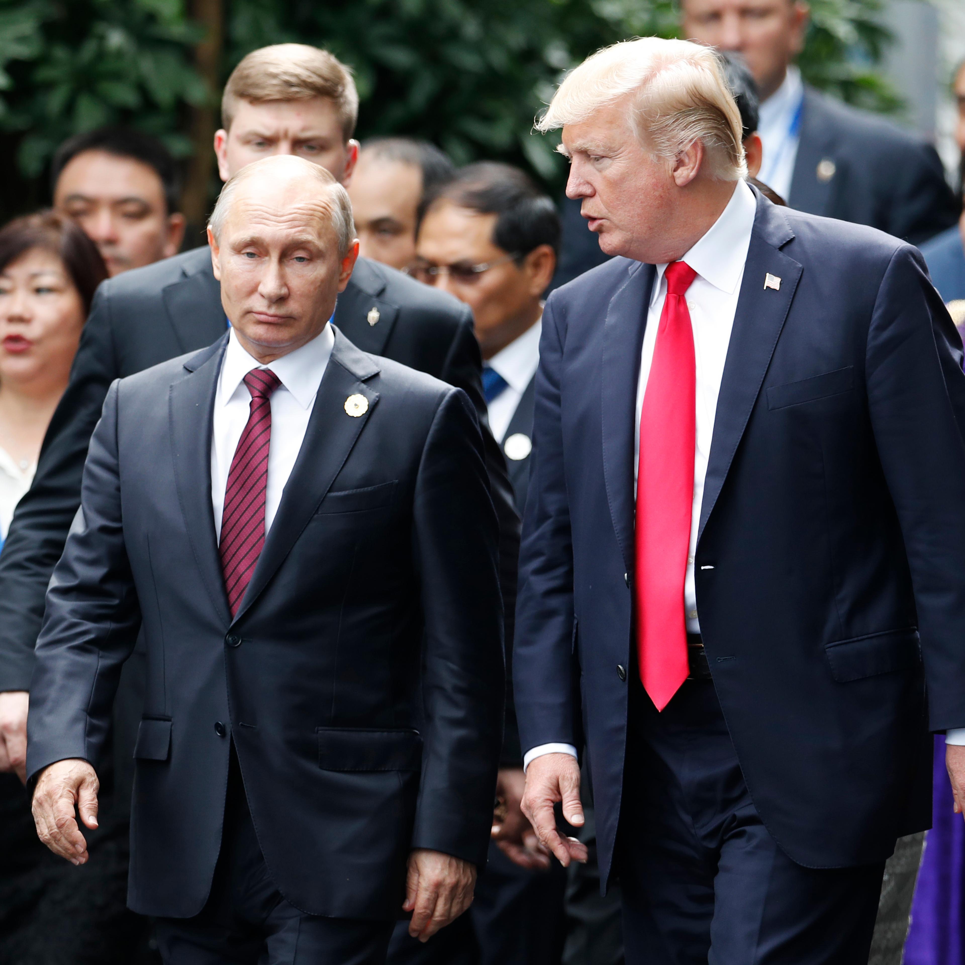Donald Trump, Vladimir Putin