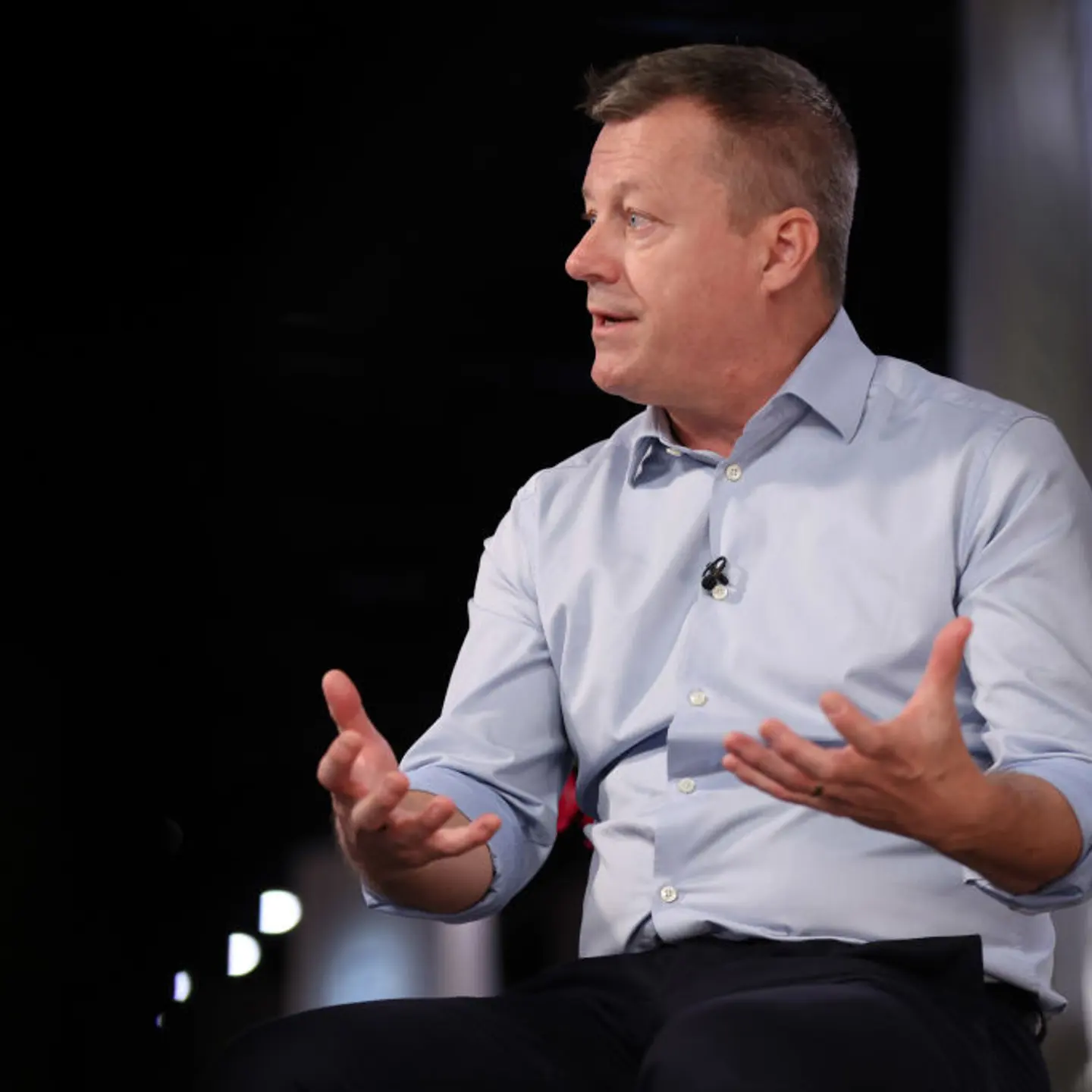 Jesper Brodin, chief executive officer of Ingka Group at COP28 climate conference at Expo City in Dubai, United Arab Emirates, on Dec. 1, 2023.