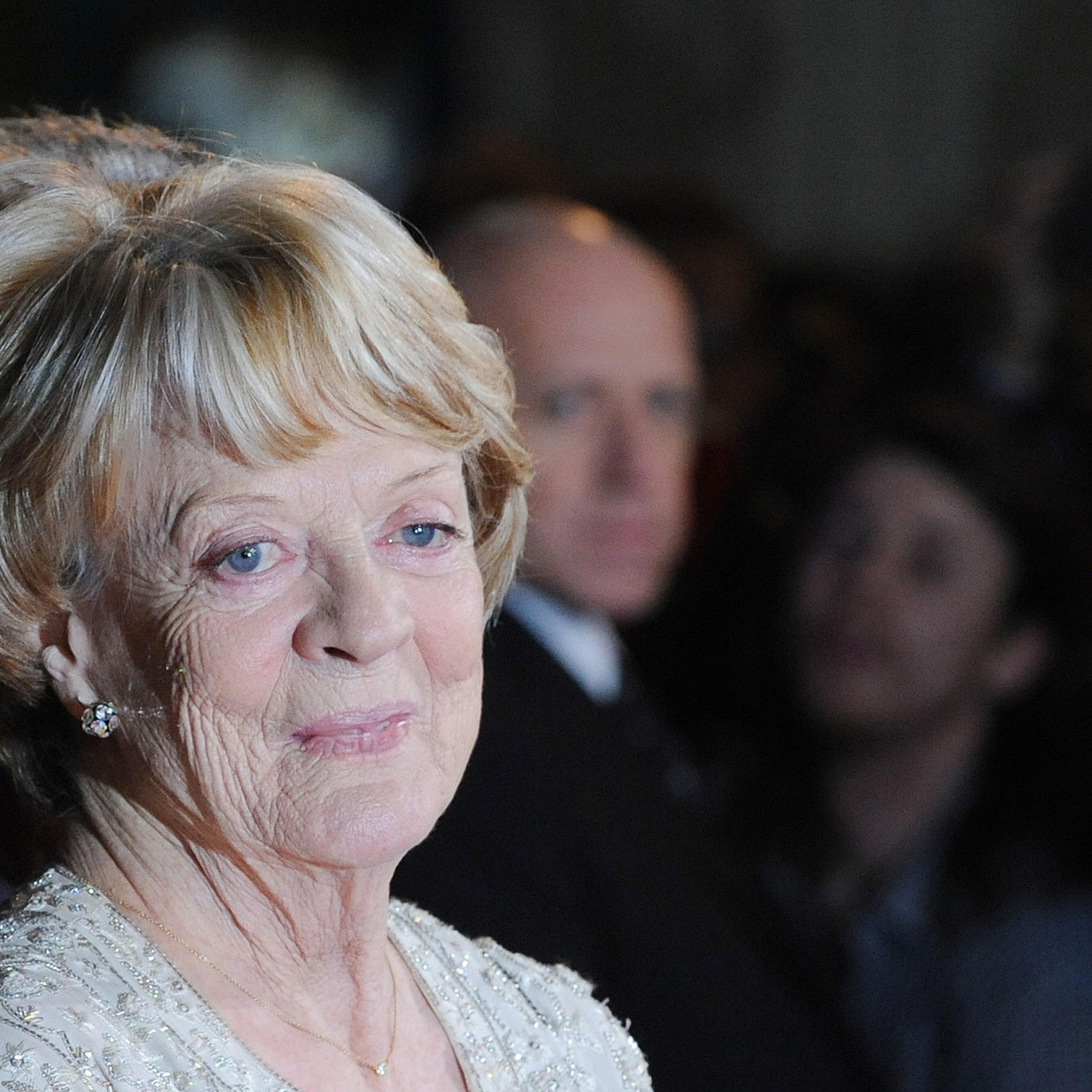 Dame Maggie Smith at a premiere in London, in 2012.