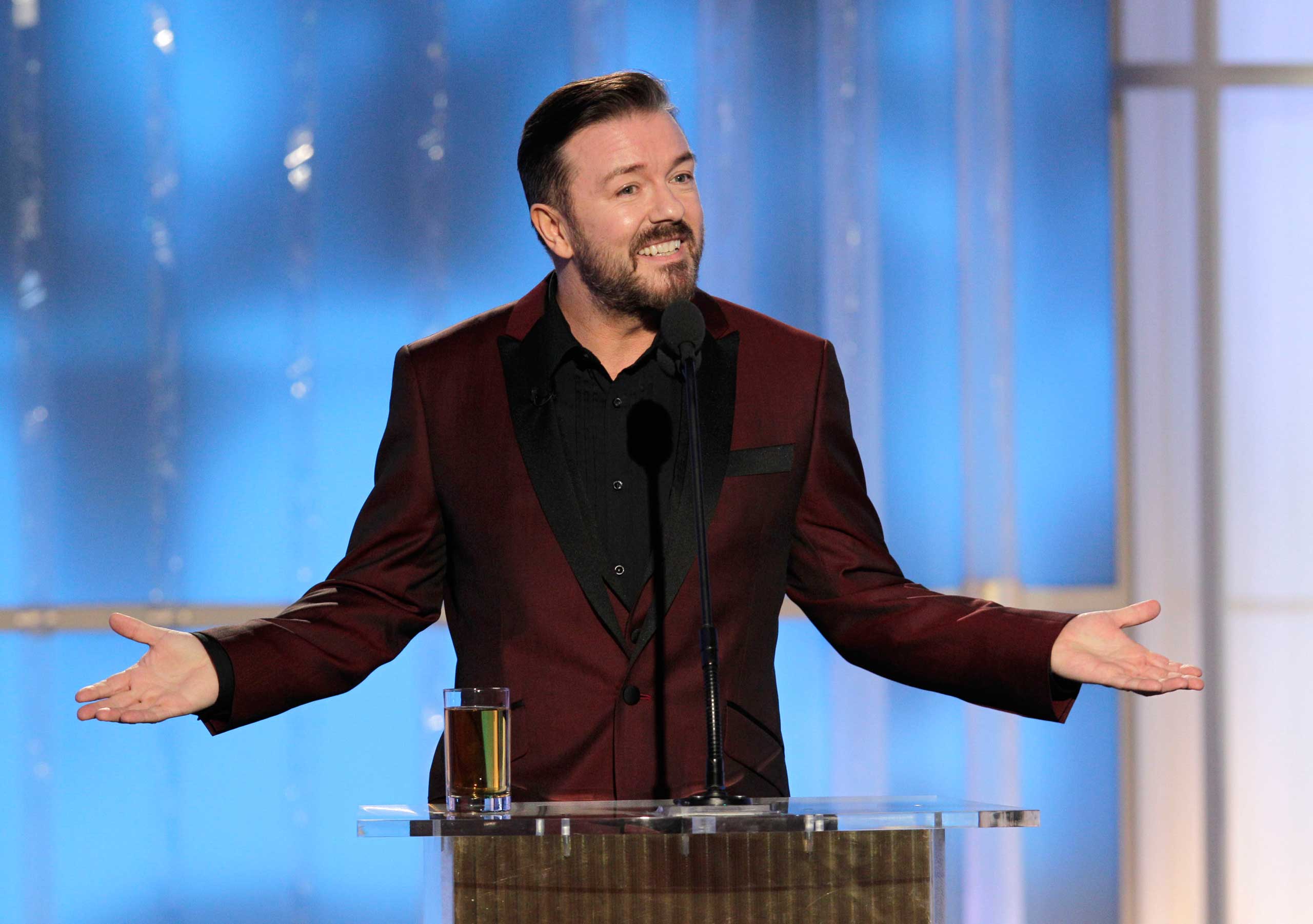 Ricky Gervais Golden Globes