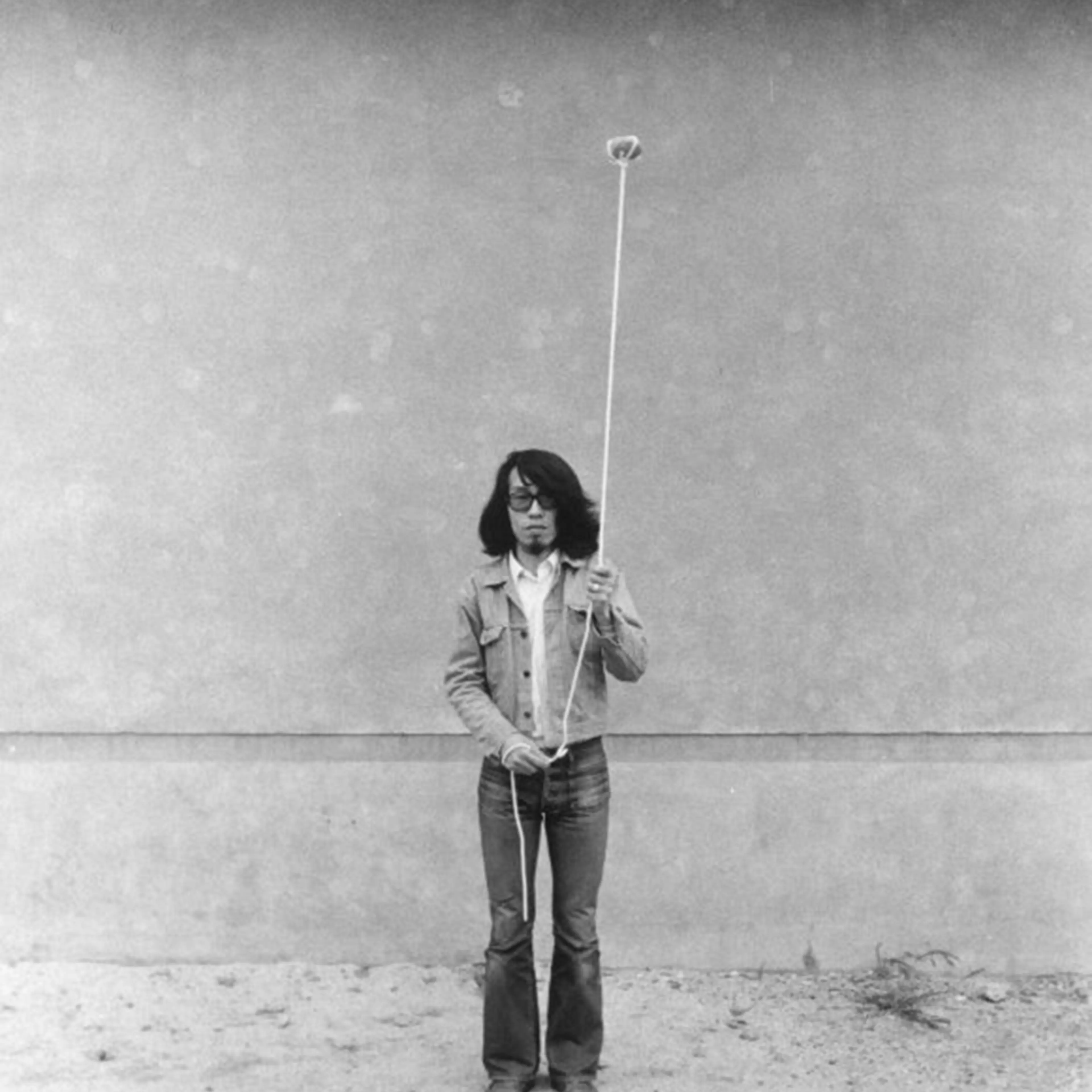 <strong>Stone/Rope/Man II, 1974</strong> - Fortuitously, the Japanese sculptor, who is known for his installations that appear to distort gravity or depict magnetic forces, was at the gallery booth as I approached it. Keiji Uematsu said of his photographic work: “I’m interested in changing the relationship of an installation using my body. I want to create work where a lack of a single element will cause the entire structure, the invisible existence of things and their relationships to collapse like a cosmos.” I do hope, that when the relationship between stone, string and motion collapsed, the stone didn’t fall on his head.
