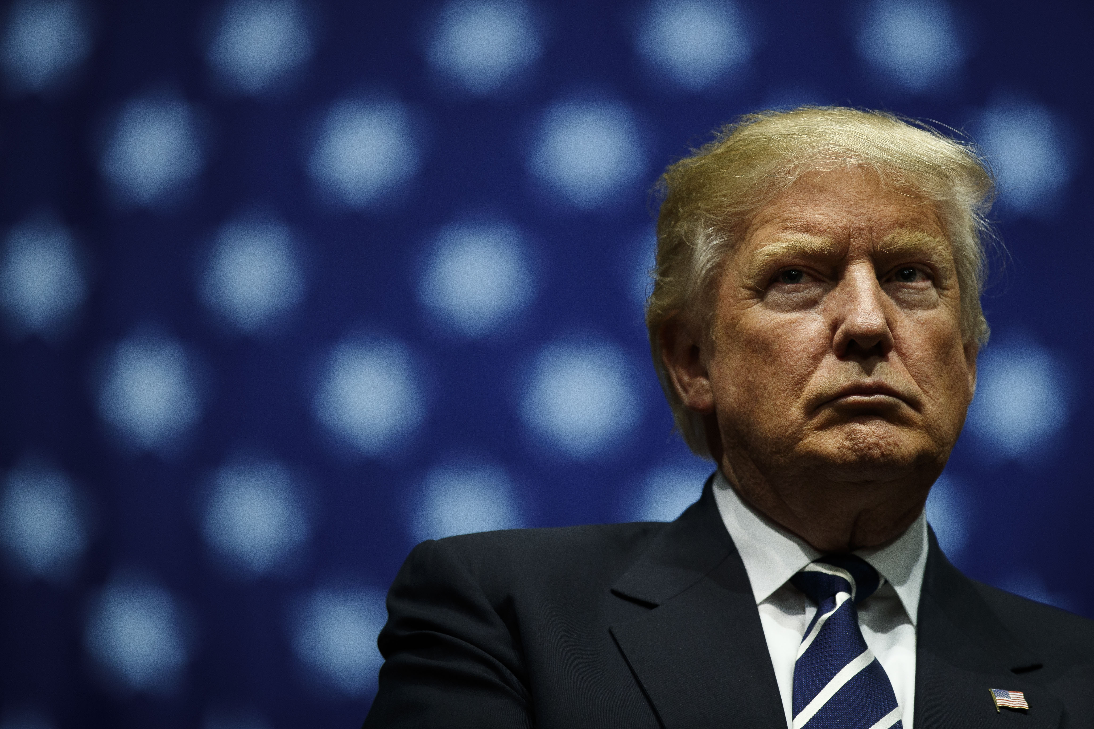 President-elect Donald Trump at a rally in Grand Rapids, Michigan, Dec. 9, 2016.