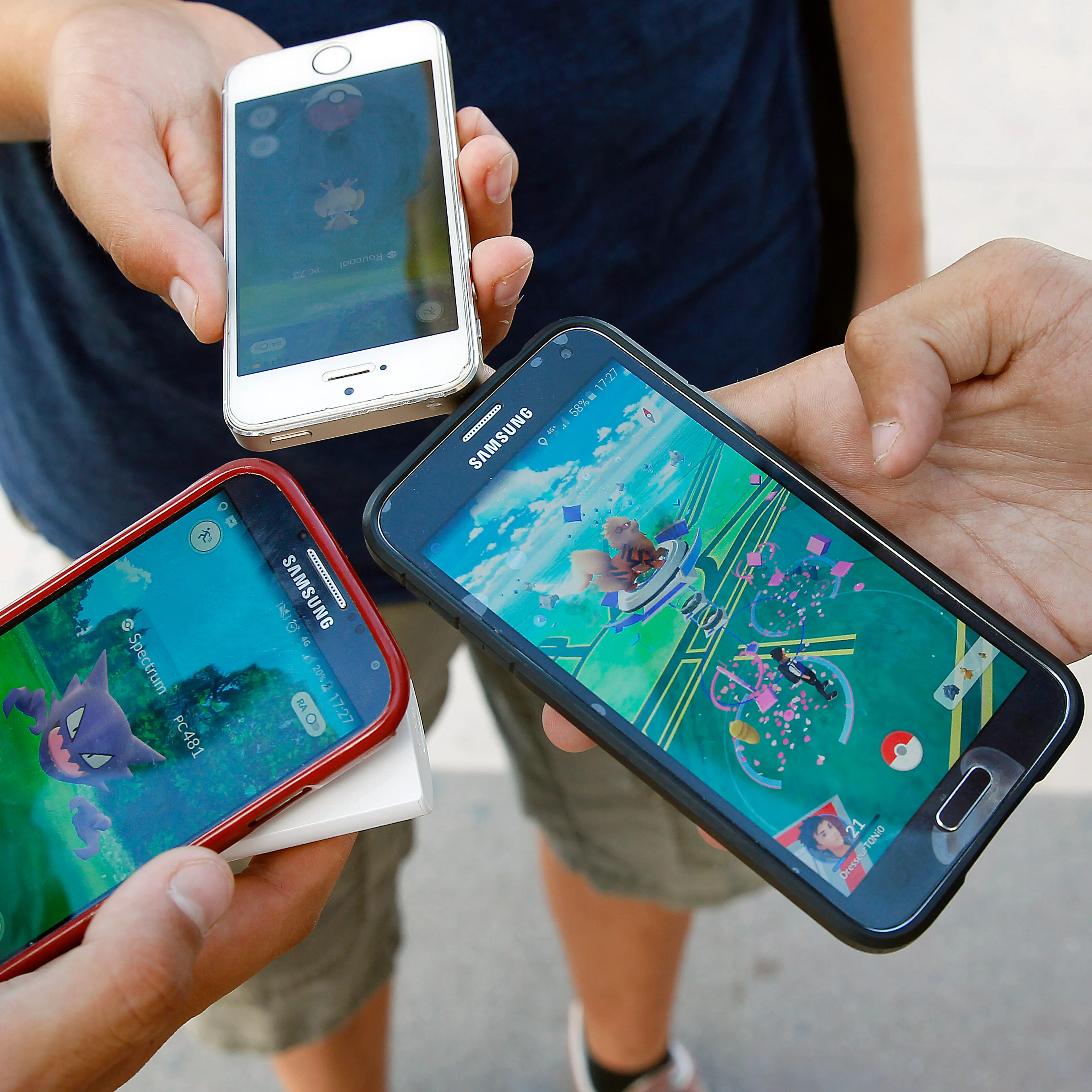 Pokemon Go around Paris