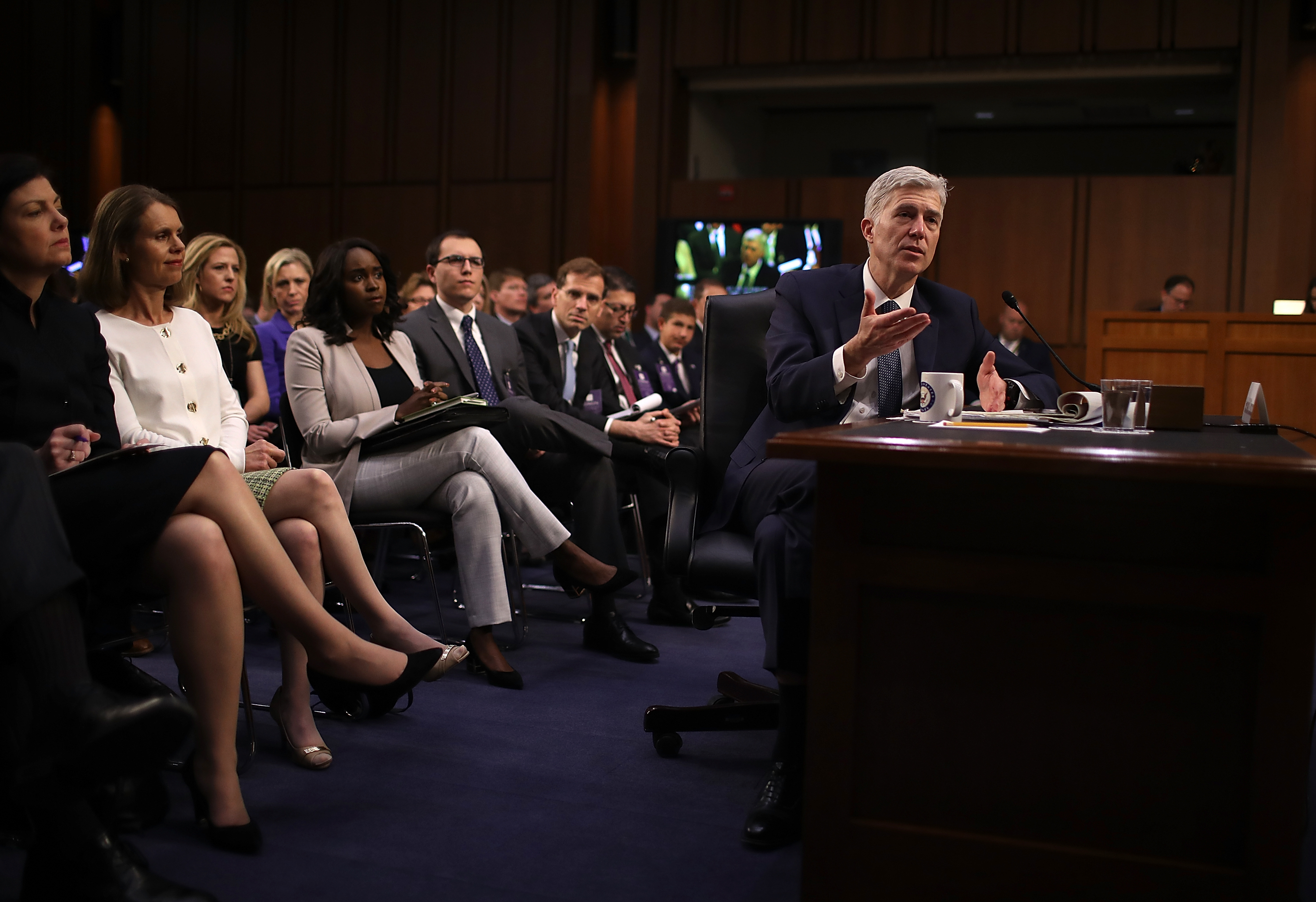 Senate Holds Confirmation Hearing For Supreme Court Nominee Neil Gorsuch