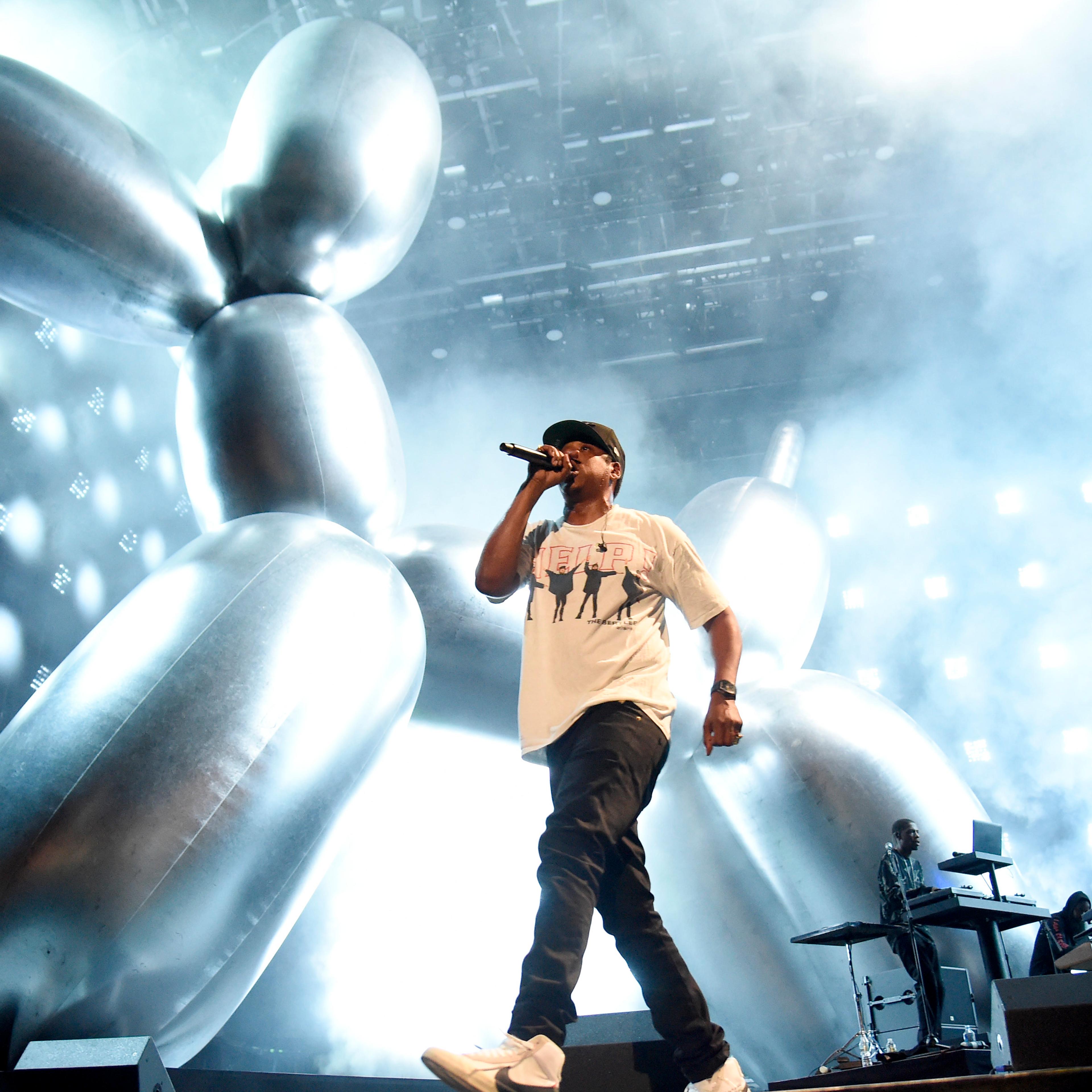 JAY-Z performs during the Meadows Music And Arts Festival on September 15, 2017 in New York City.