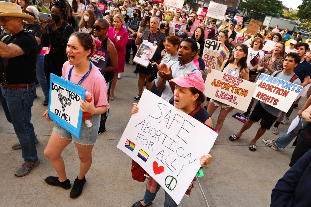 Abortion rights rally on Long Island after Roe v. Wade was overturned